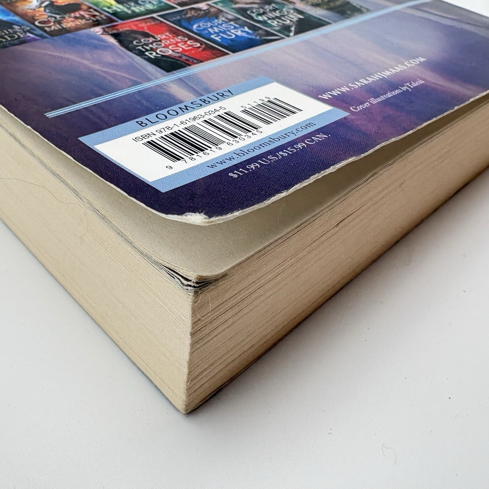 Sarah J. Maas – Throne of Glass (OOP – Paperback) OG Cover Art Book Rare