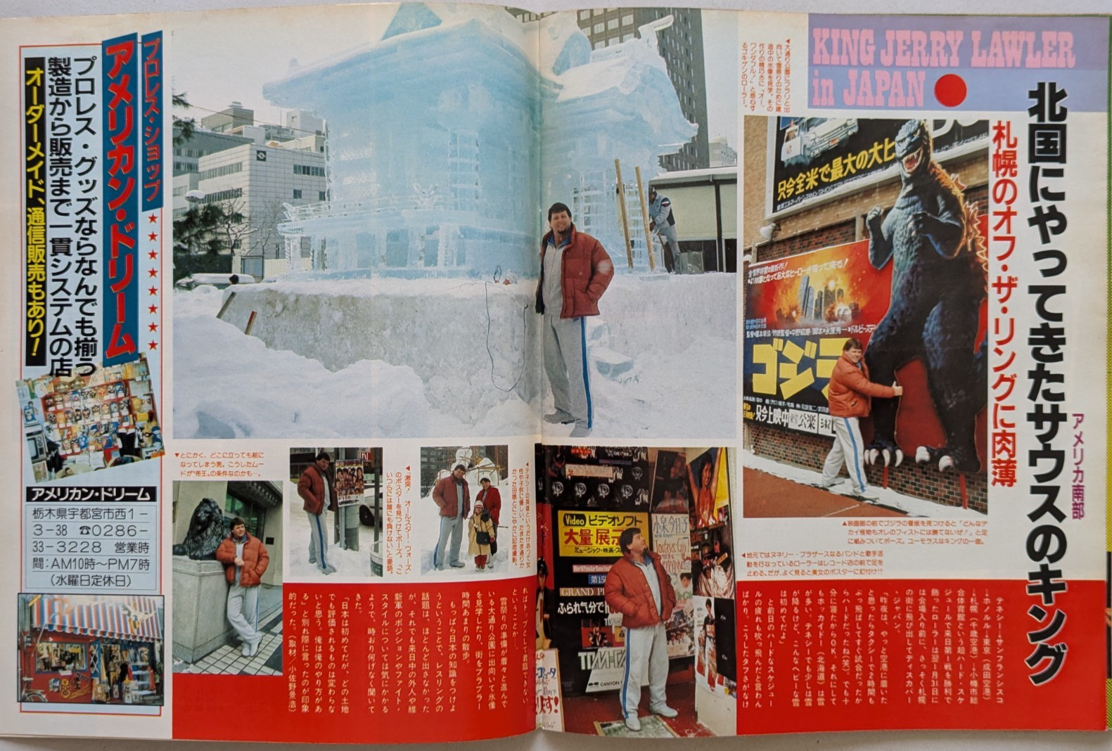 Weekly Gong 2/21/1985 Pro Wrestling Magazine