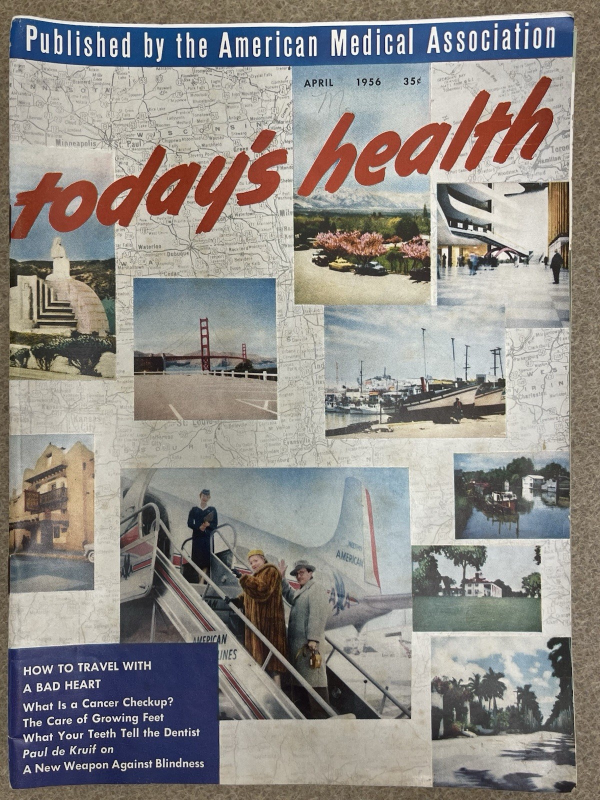 Today’s Health Magazines Lot Of 8 From 1956, Vintage In Good Shape