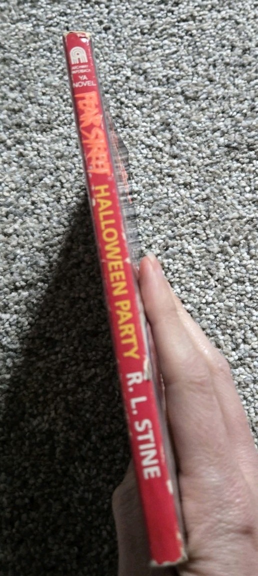RL Stine Fear Street Halloween Party Vintage Ya book Horror Series 90s 1st Ed