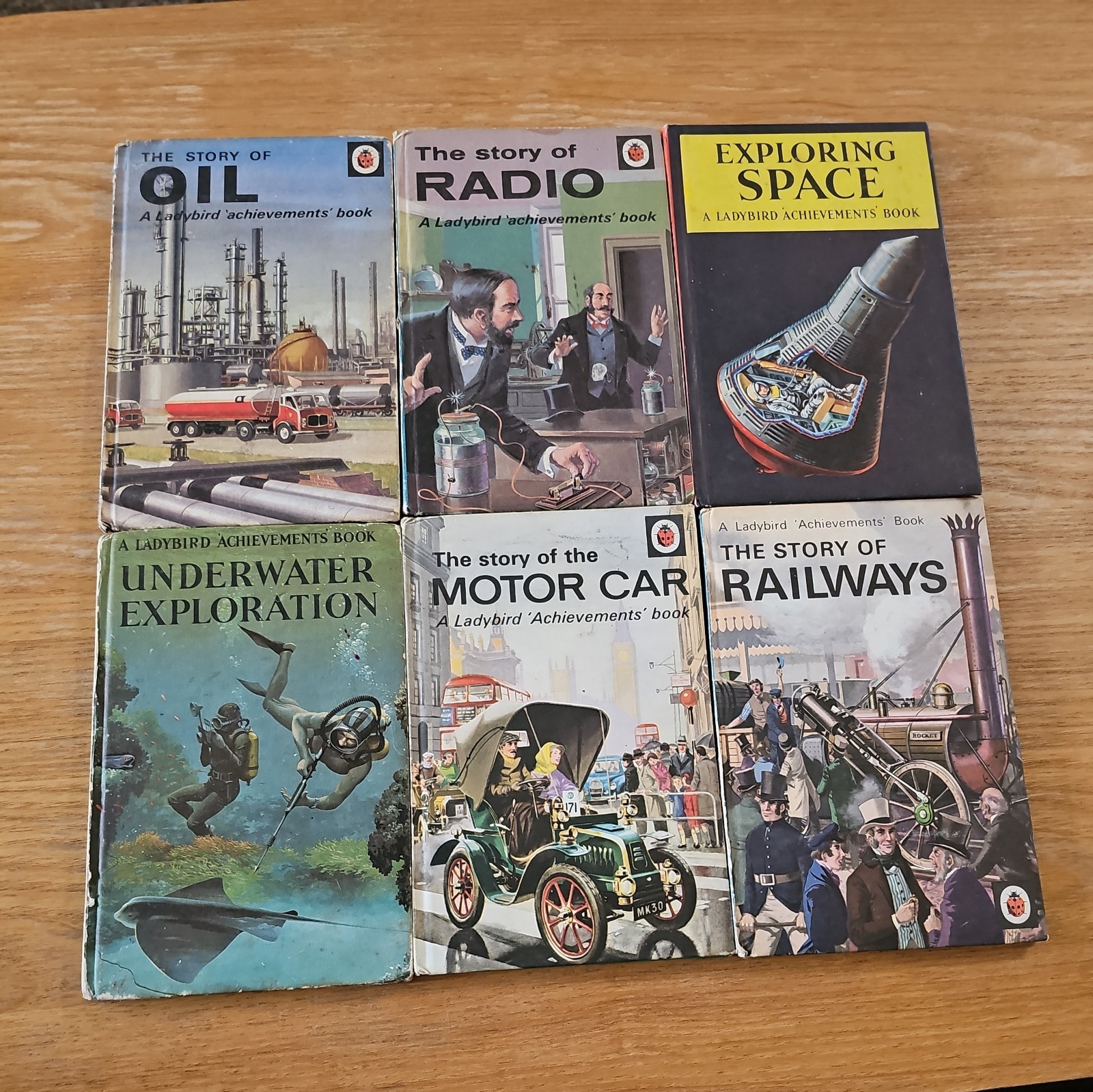18 Ladybird Books The Story Of Railways, ships, Flight,canals Series 601 584 C2