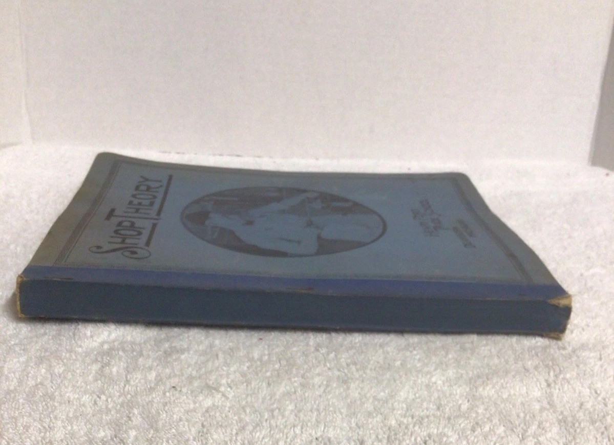 1941 Shop Theory Henry Ford Trade School Book – Dearborn Michigan – Machining…