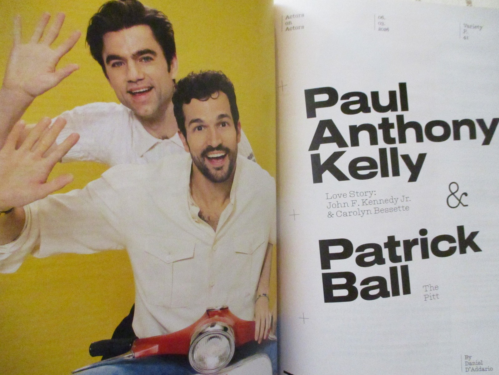 VARIETY 6/3/26 ACTORS CLAIRE DANES MARISKA HARGITAY PAUL ANTHONY KELLY