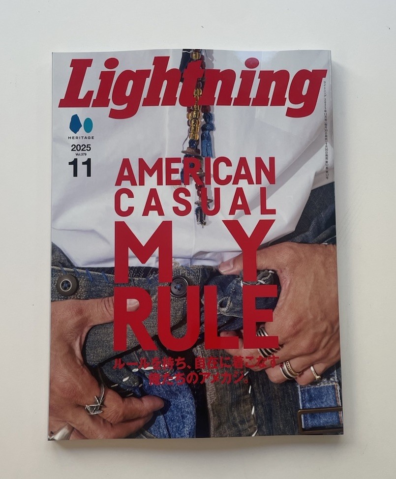 LIGHTNING v379 Japan MEN FASHION Magazine NOVEMBER 2025 AMERICAN CASUAL SPECIAL