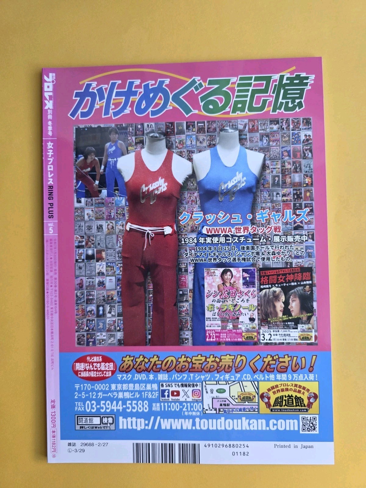 Women’s Pro Wrestling Ring Plus Vol.5 Magazine Starlight Kid SLK Stardom Gravure