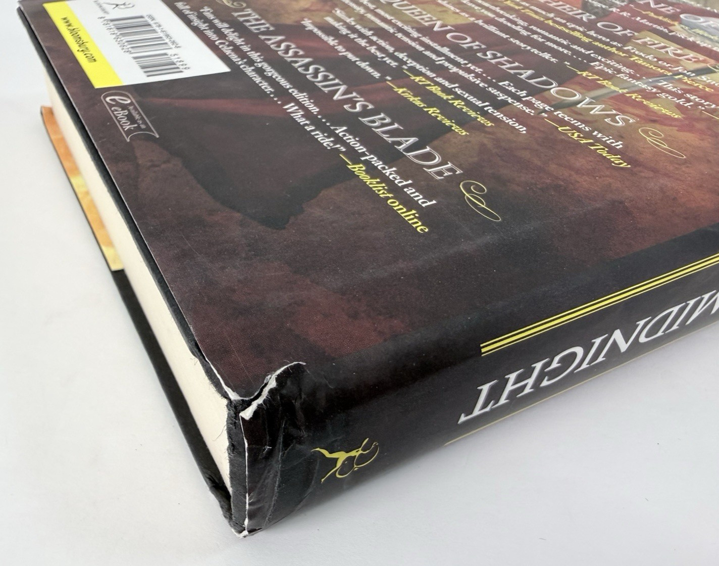 Crown Of Midnight Hardcover First Edition Eighth Printing Sarah J. Maas 2013