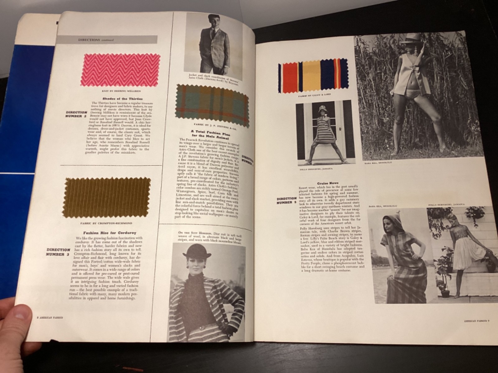 American Fabrics No. 77 – Fall/Winter 1967 – Polyester Issue + Fabric Samples
