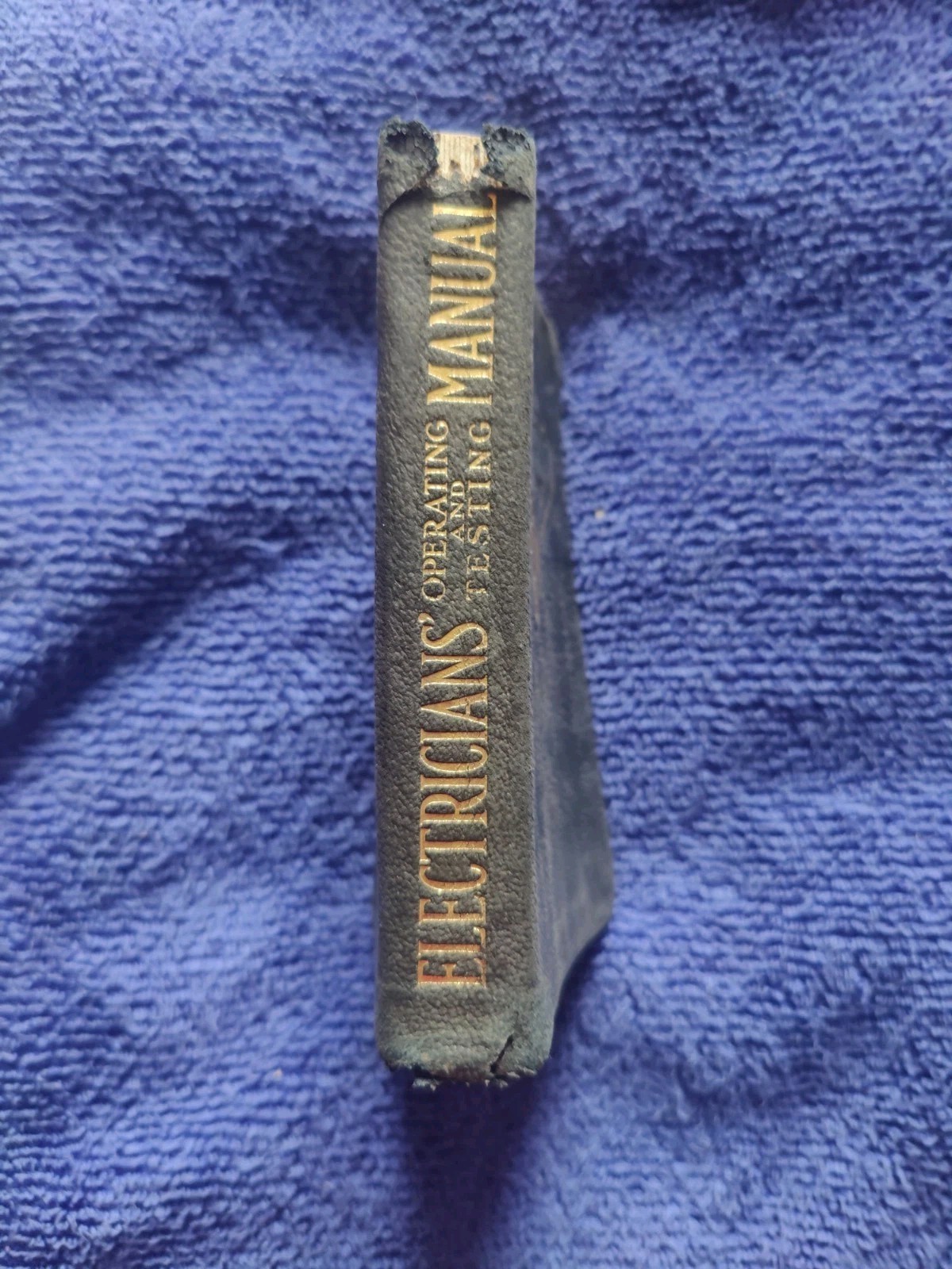 Electrician’s Operating And Testing Manual Horstmann And Tousley 1910 Leather