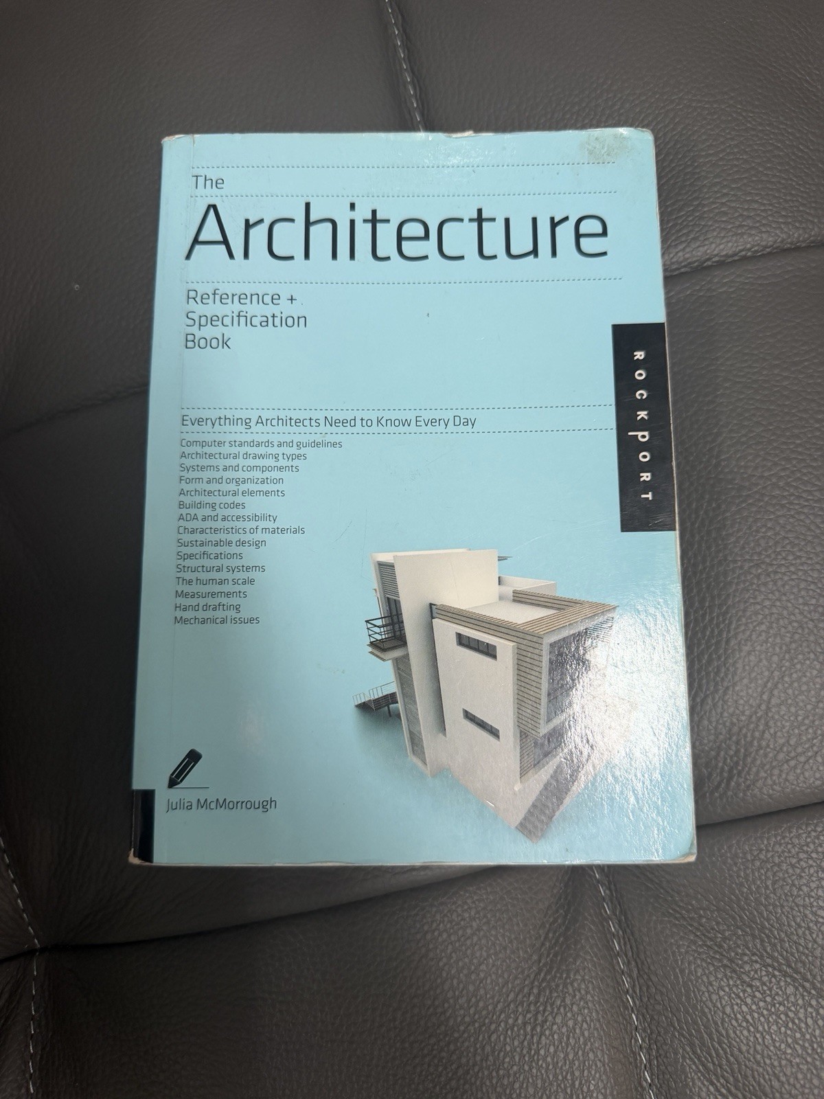 The Architecture Reference + Specification Book Paperback by Julia McMorrough