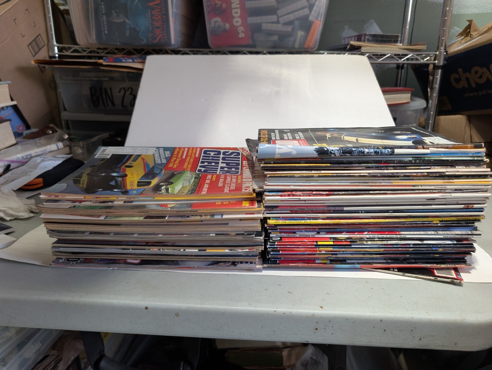 Lot of 75+ Super Chevy Super Sport Hot Rod Hot Rodding Magazine 1970s-2000s Vtg
