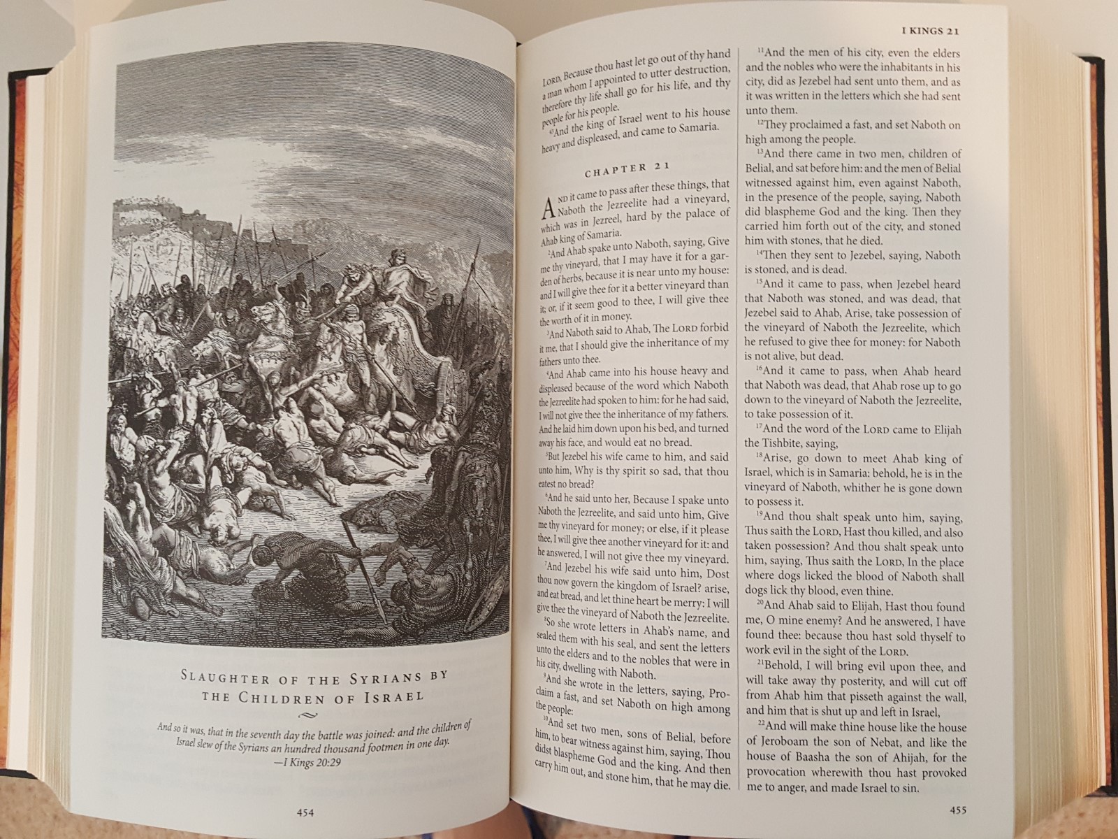 THE HOLY BIBLE King James Version KJV Deluxe Illustrated Gustave Dore NEW SEALED
