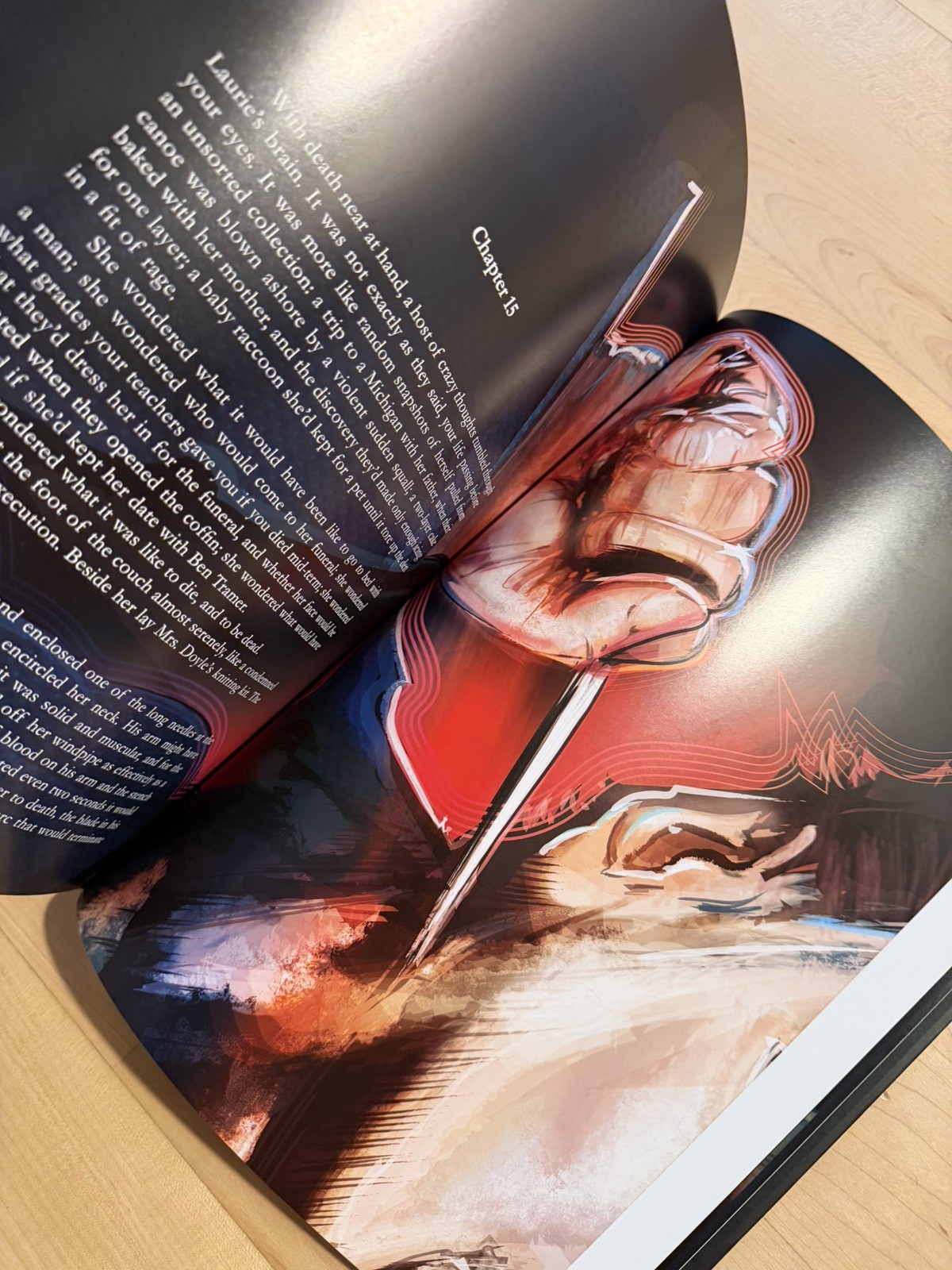 HALLOWEEN ILLUSTRATED Curtis Richards 2023 HC Printed In Blood