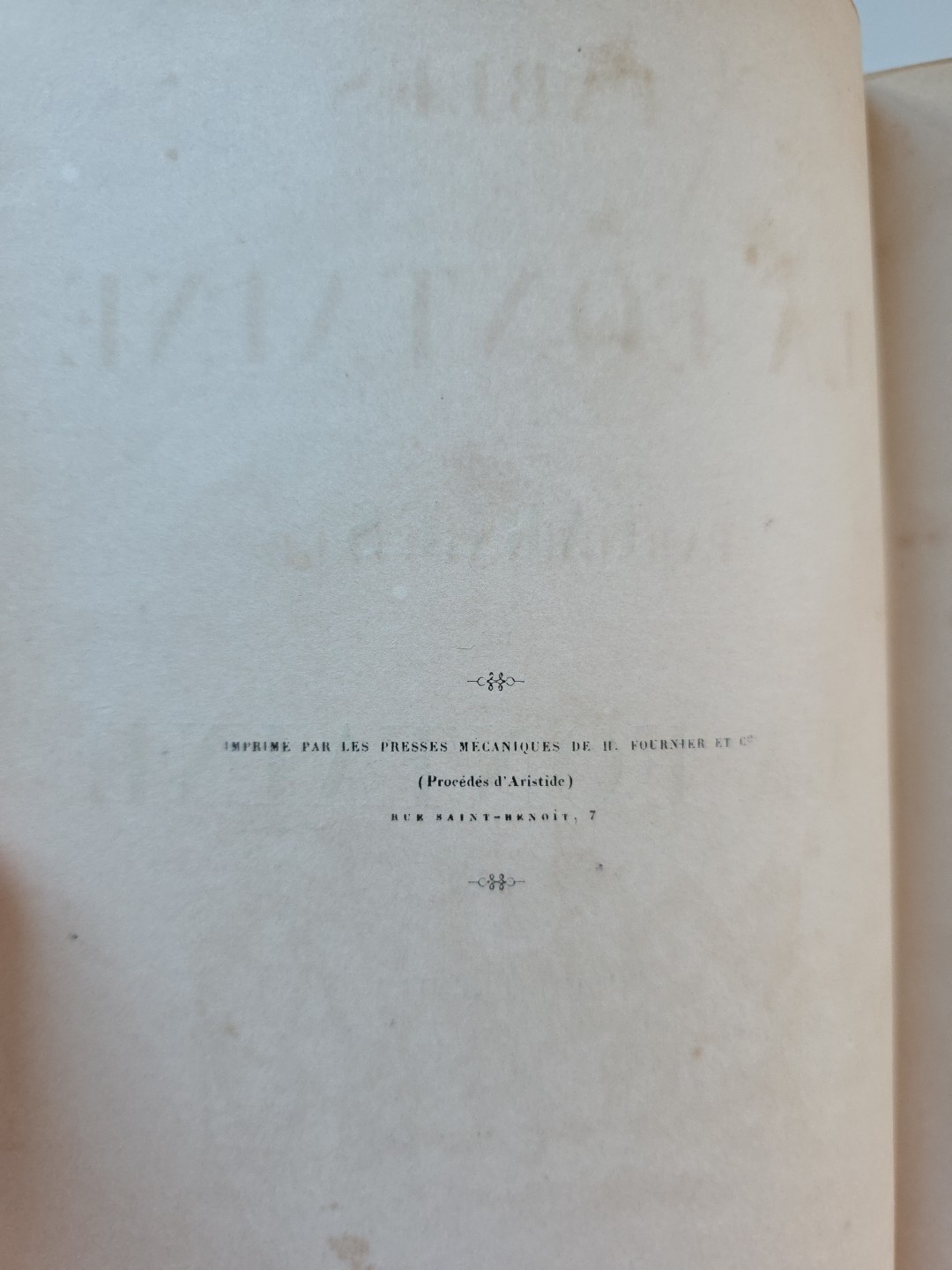 1843 Fables de La Fontaine 2 Volume Leather Set Grandville Illustrated French