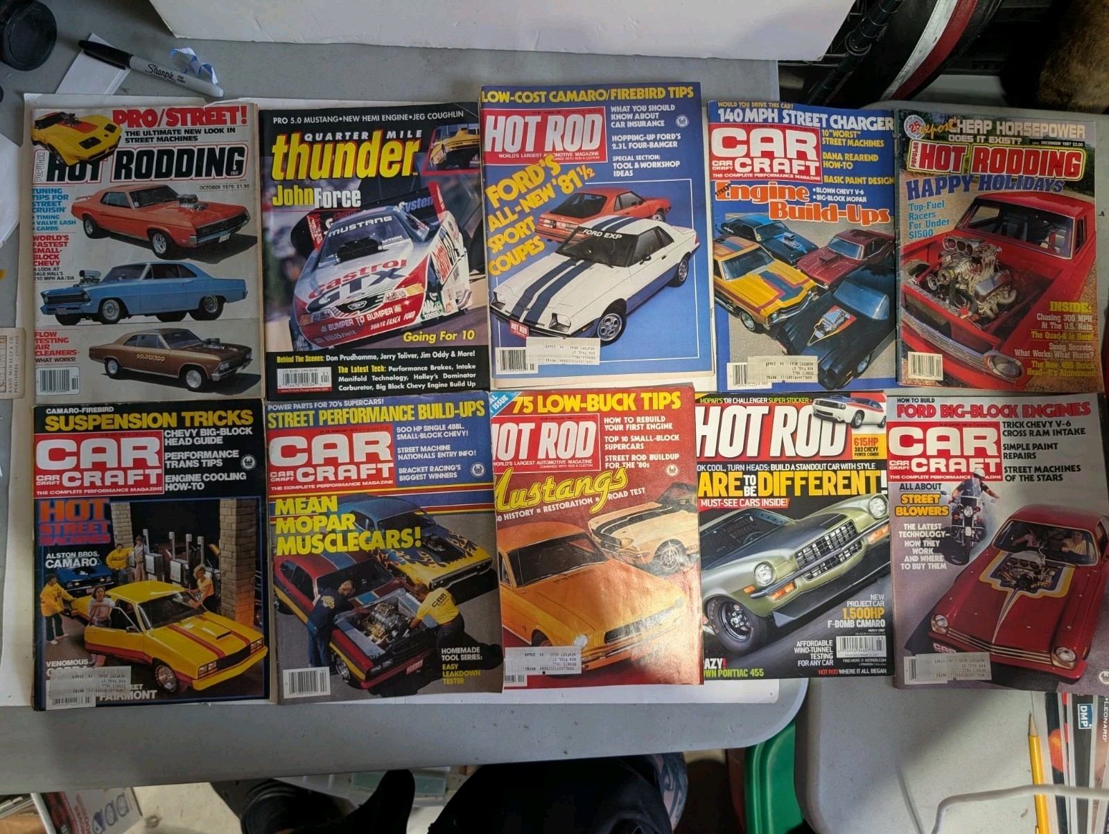 Lot of 75+ Super Chevy Super Sport Hot Rod Hot Rodding Magazine 1970s-2000s Vtg