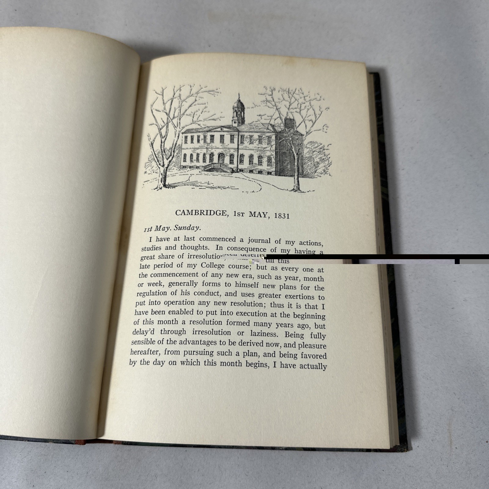 Charleston Goes to Harvard Diary Student of 1831 First Edition Book 1940 Scarce