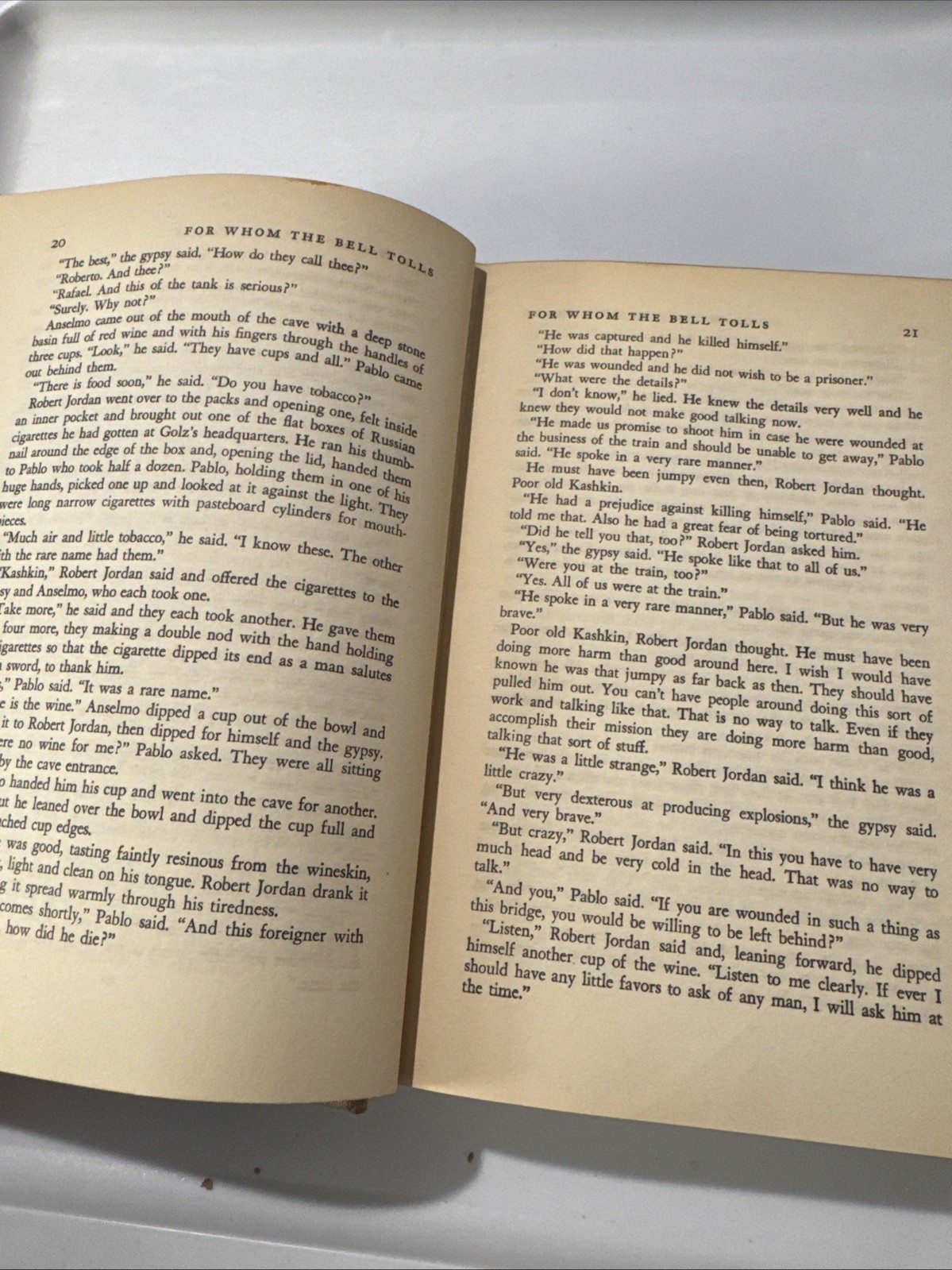 Ernest Hemingway for Whom the Bell Tolls (1940) 1st Edition