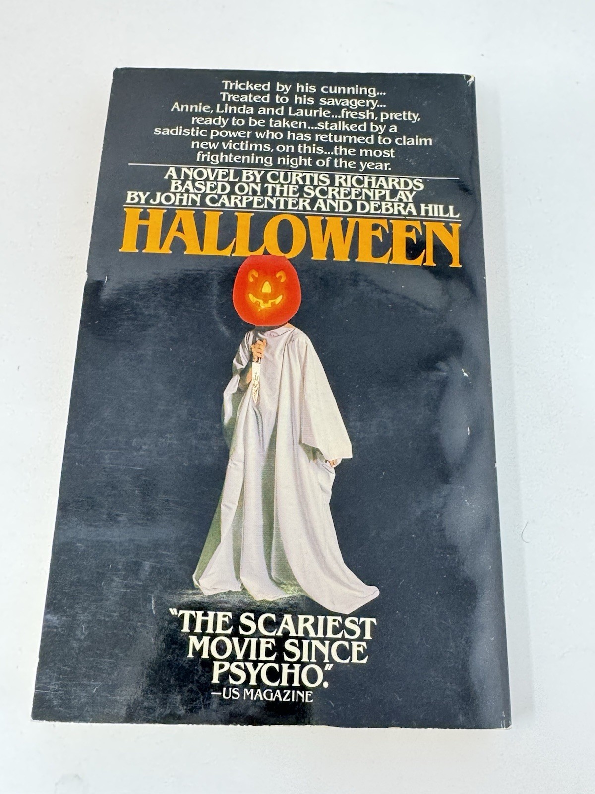 Halloween Curtis Richards 1979 Bantam 1st Paperback Movie Tie-In Horror