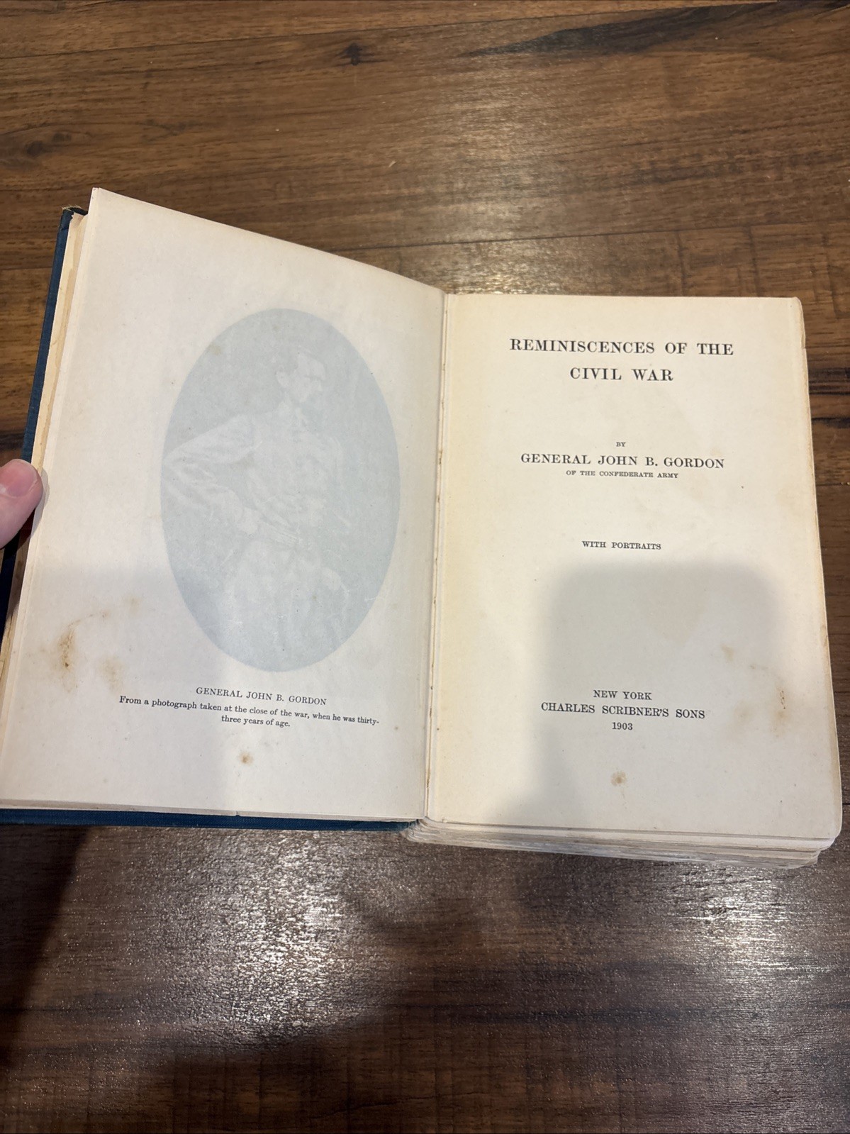 Reminiscences Of The Civil War by Gordon, General John B. 1904 edition NY