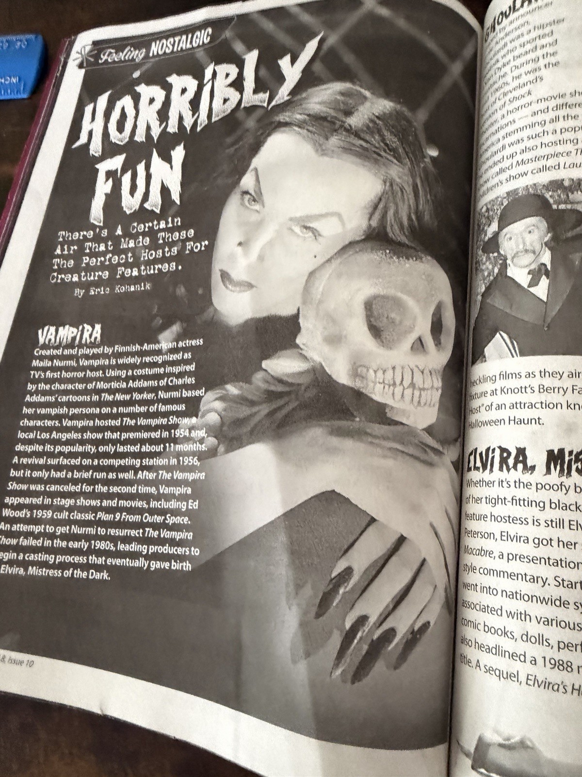 Remind Magazine Ghoulish Greats Halloween Horror Edition October 2016 Rare