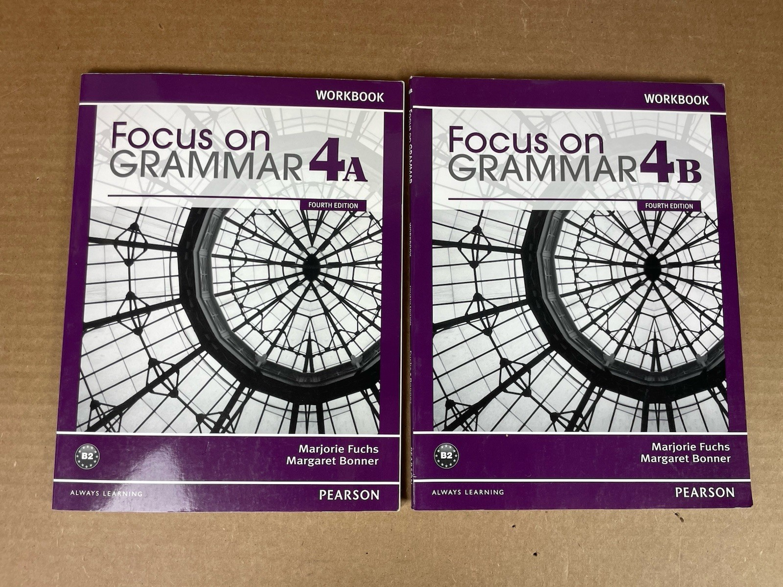 Focus on Grammar 4A 4B 5A 5B Student Books & Workbooks Set 8 Pearson 4th Ed
