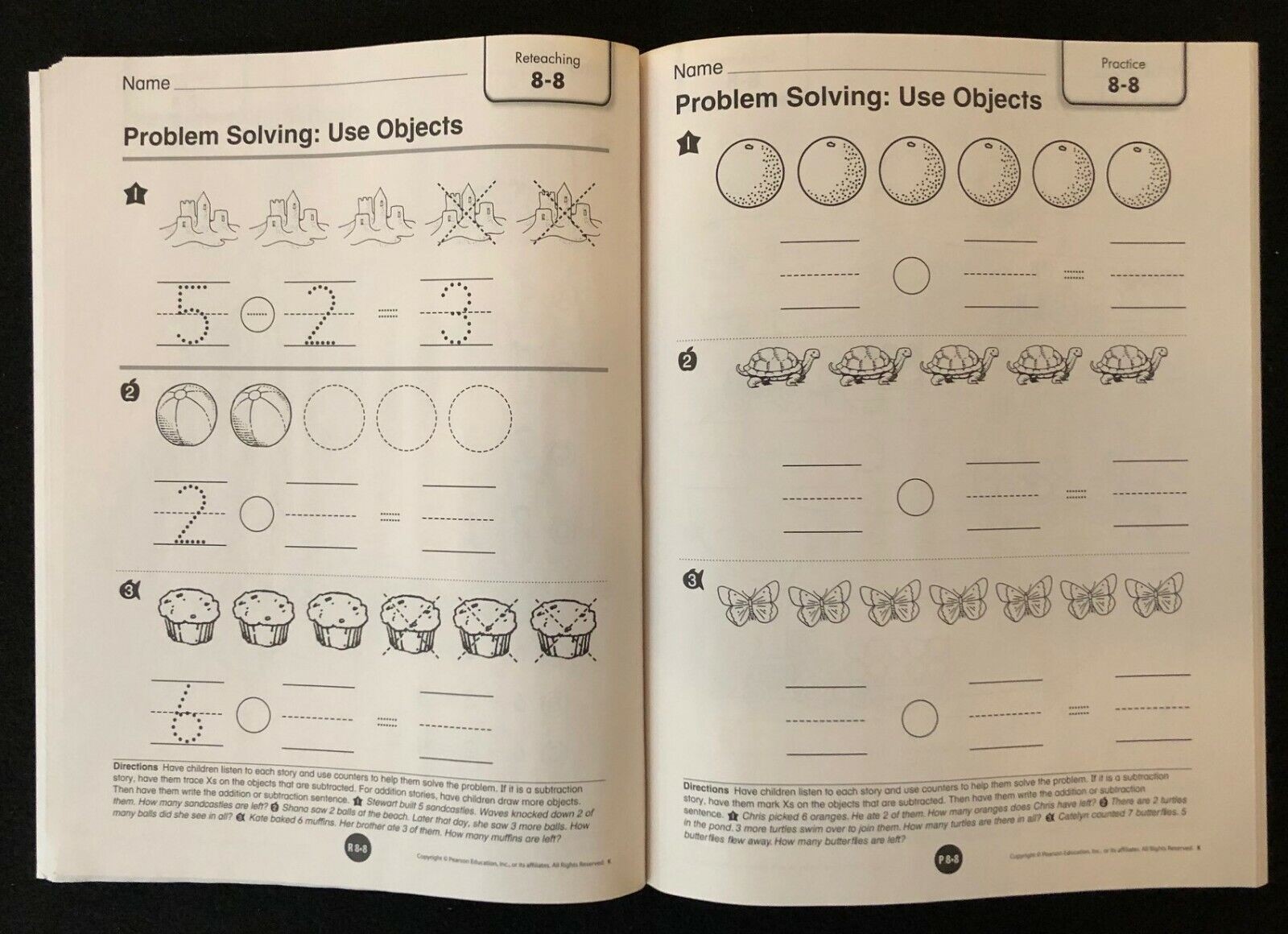 Pearson KINDERGARTEN enVision TEACHER’S RESOURCE MASTERS (2012)