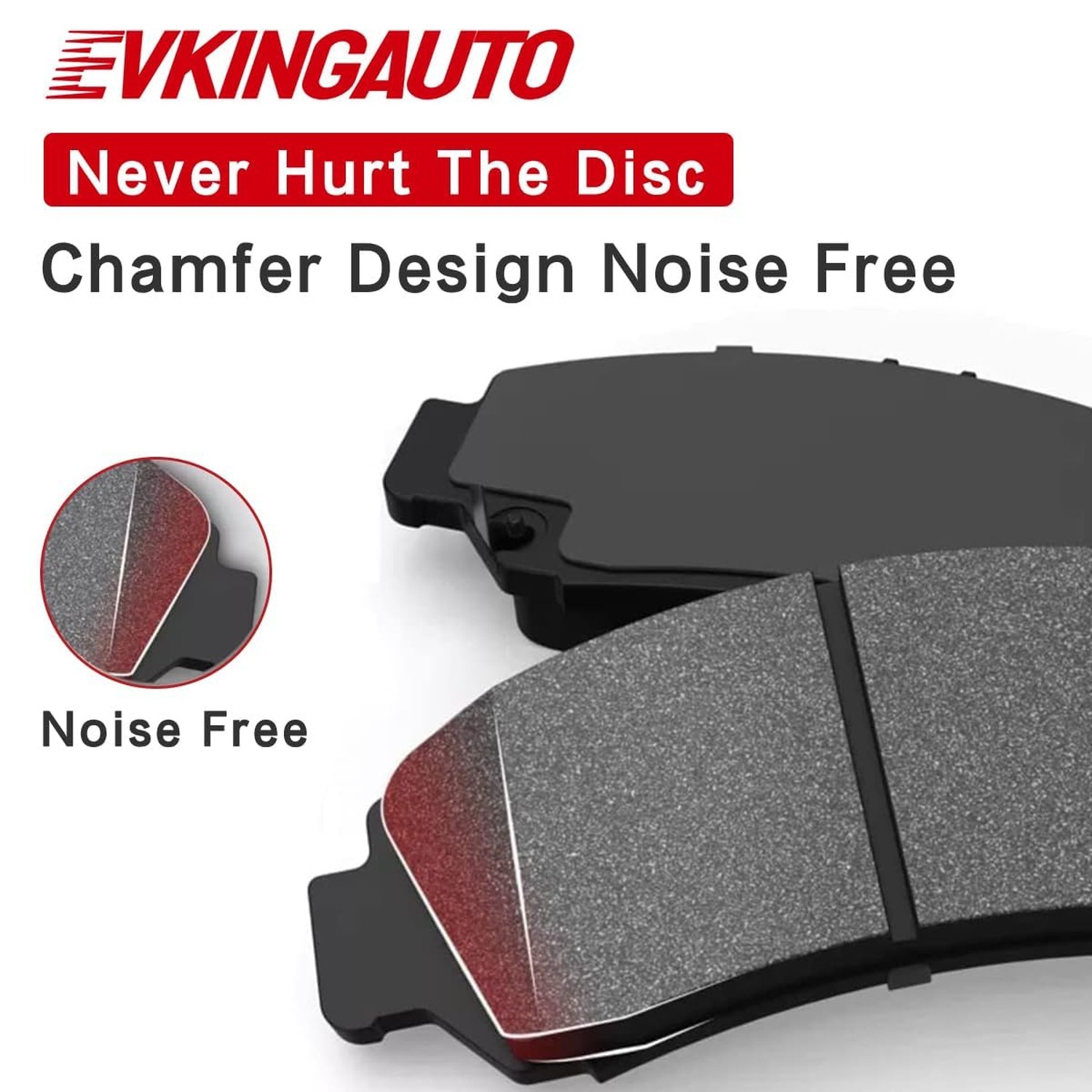Ceramic Front Rear Brake Pads With Clips Fit For 2014-2019 For Nissan Rogue,2…