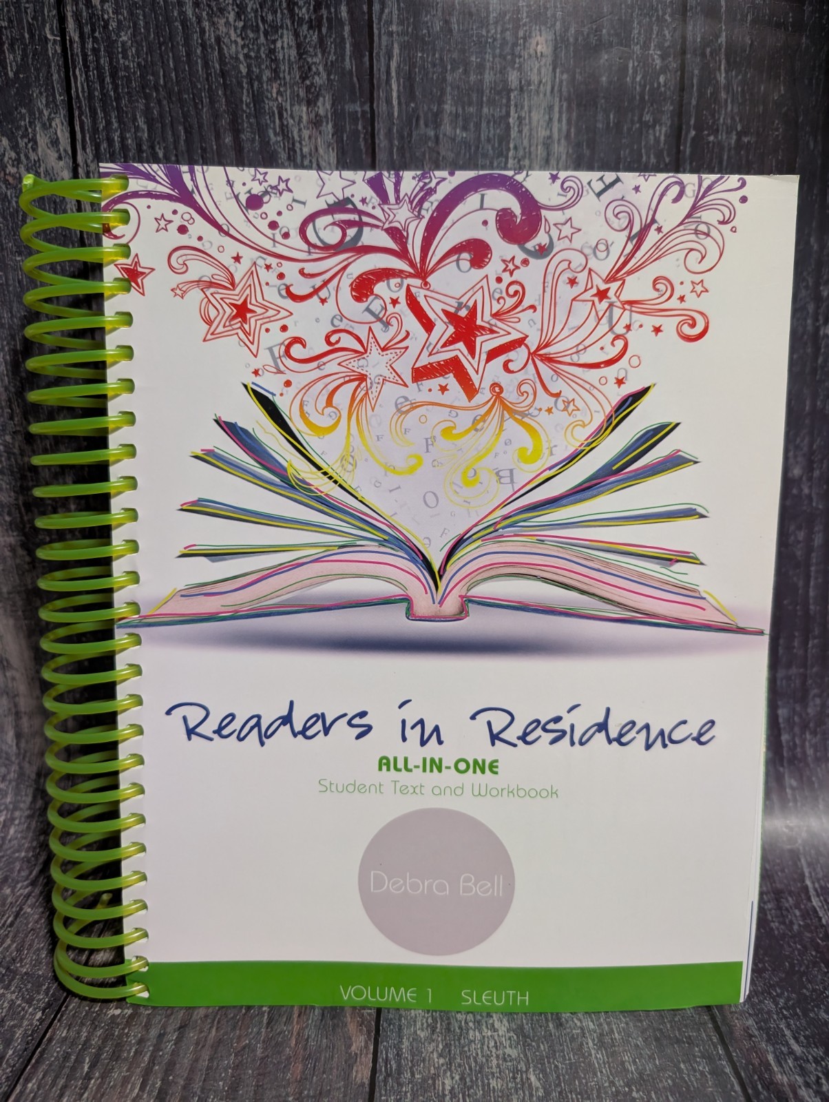 Readers in Residence 4th Grade Vol 1 All in One Student Text Workbook Bell