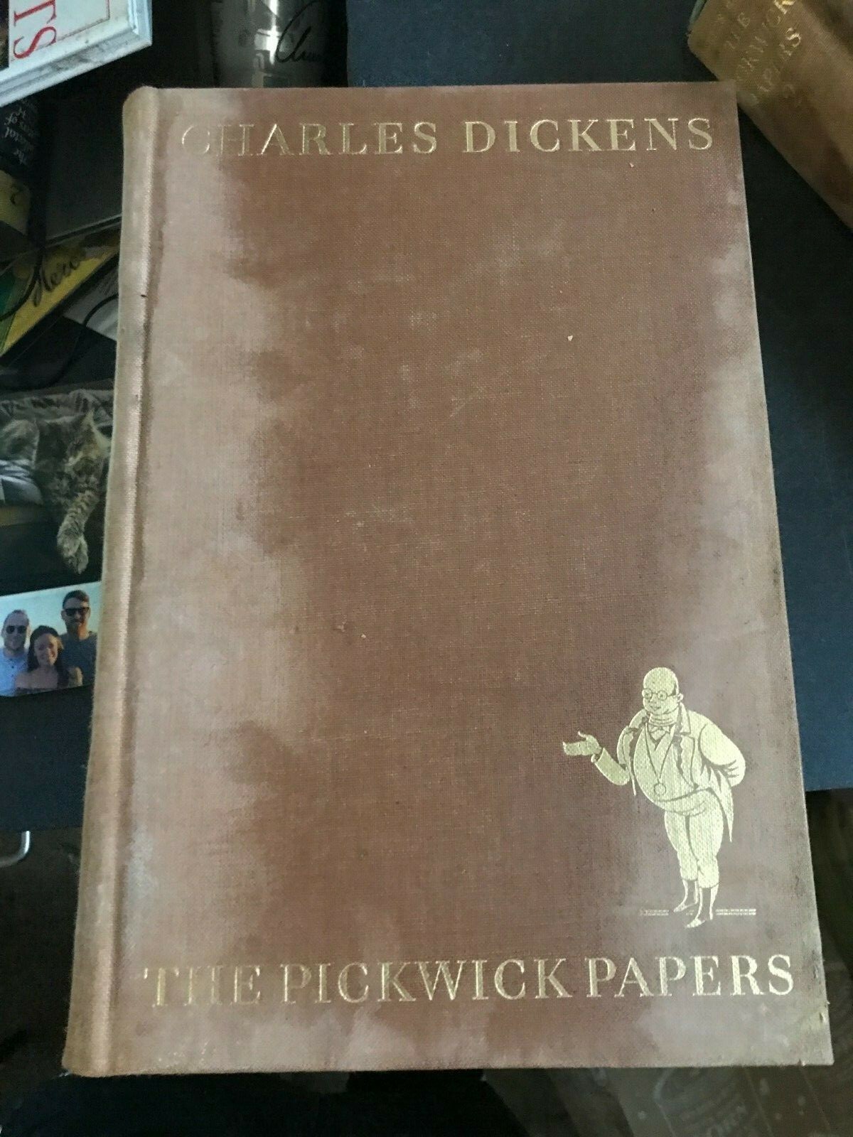 Dickens- Pickwick Papers Vol 1&2 1933 Limited Editions Club W/ Slip Case!!