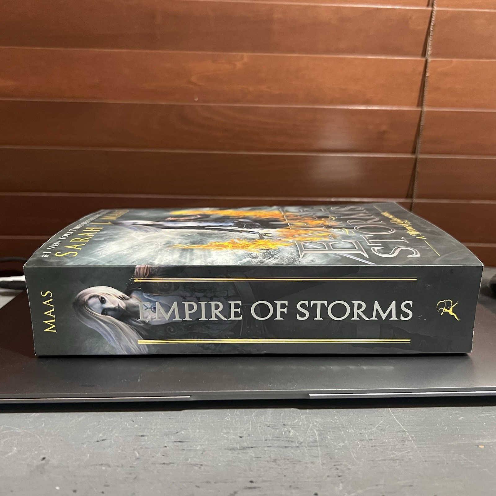 Throne of Glass EMPIRE OF STORMS by Sarah J Maas PAPERBACK OOP Cover YA Fantasy