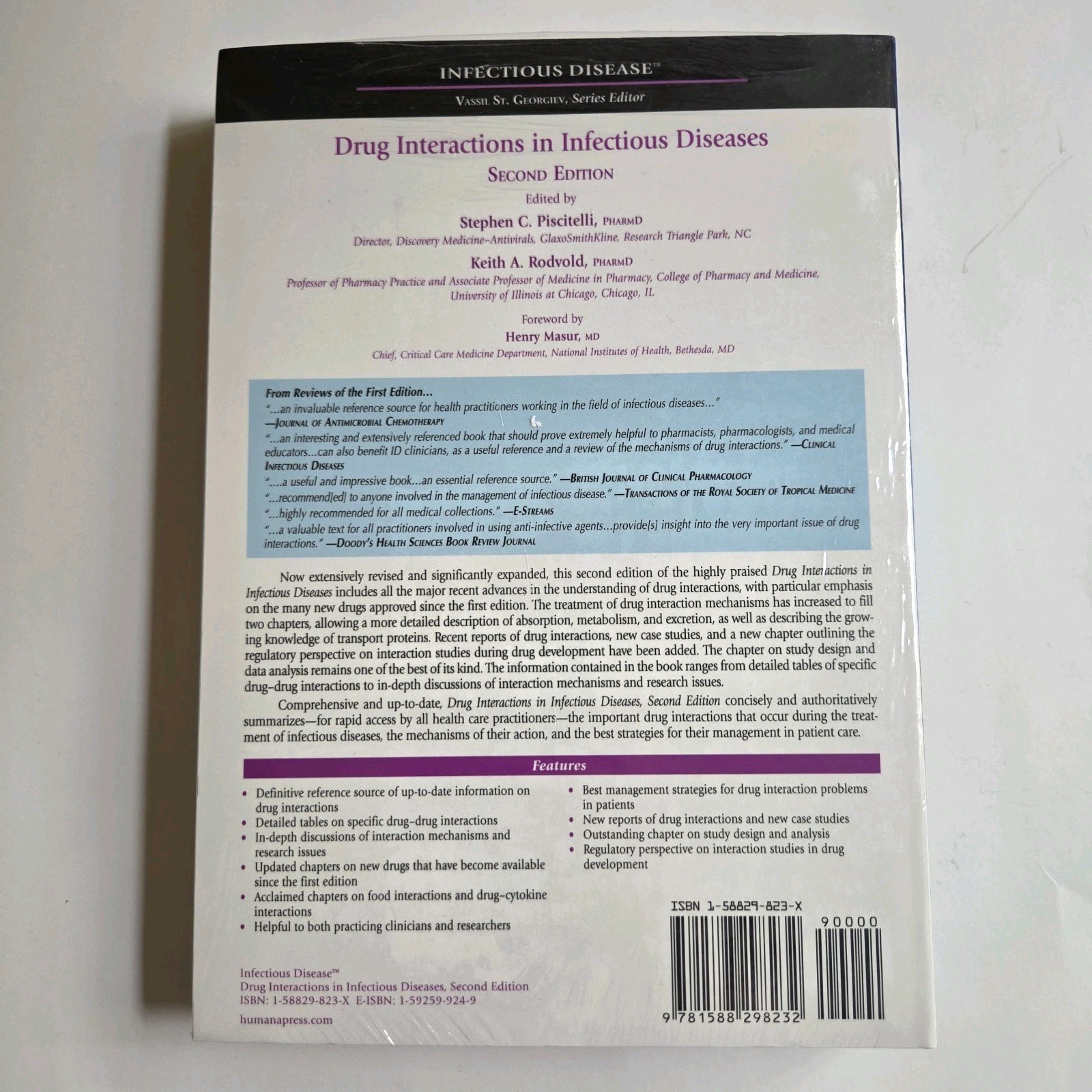 Drug Interactions in Infectious Diseases, 2nd Edition, Piscitelli/Rodvold