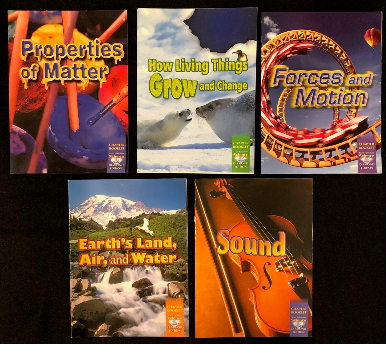2nd Grade SCIENCE CURRICULUM READERS – LARGE Chapter Booklets (2008, Pearson)