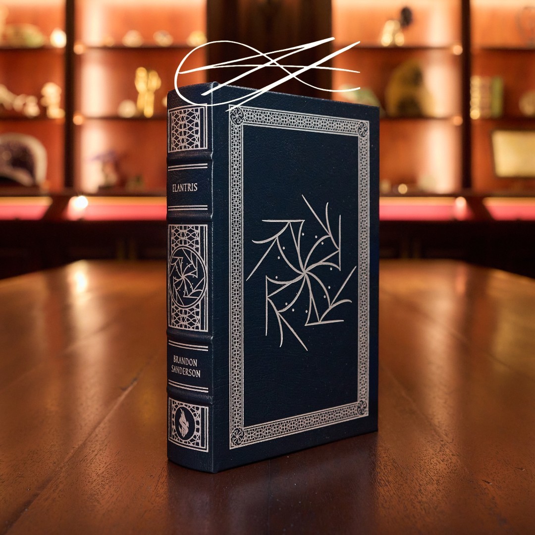 SIGNED & SEALED Elantris Dragonsteel Leatherbound