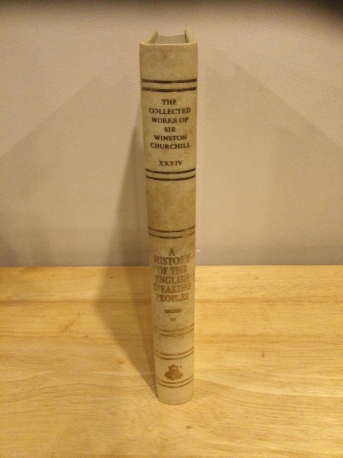THE FIRST COLLECTED WORKS OF SIR WINSTON CHURCHILL THE CENTENARY LTD EDITION IV