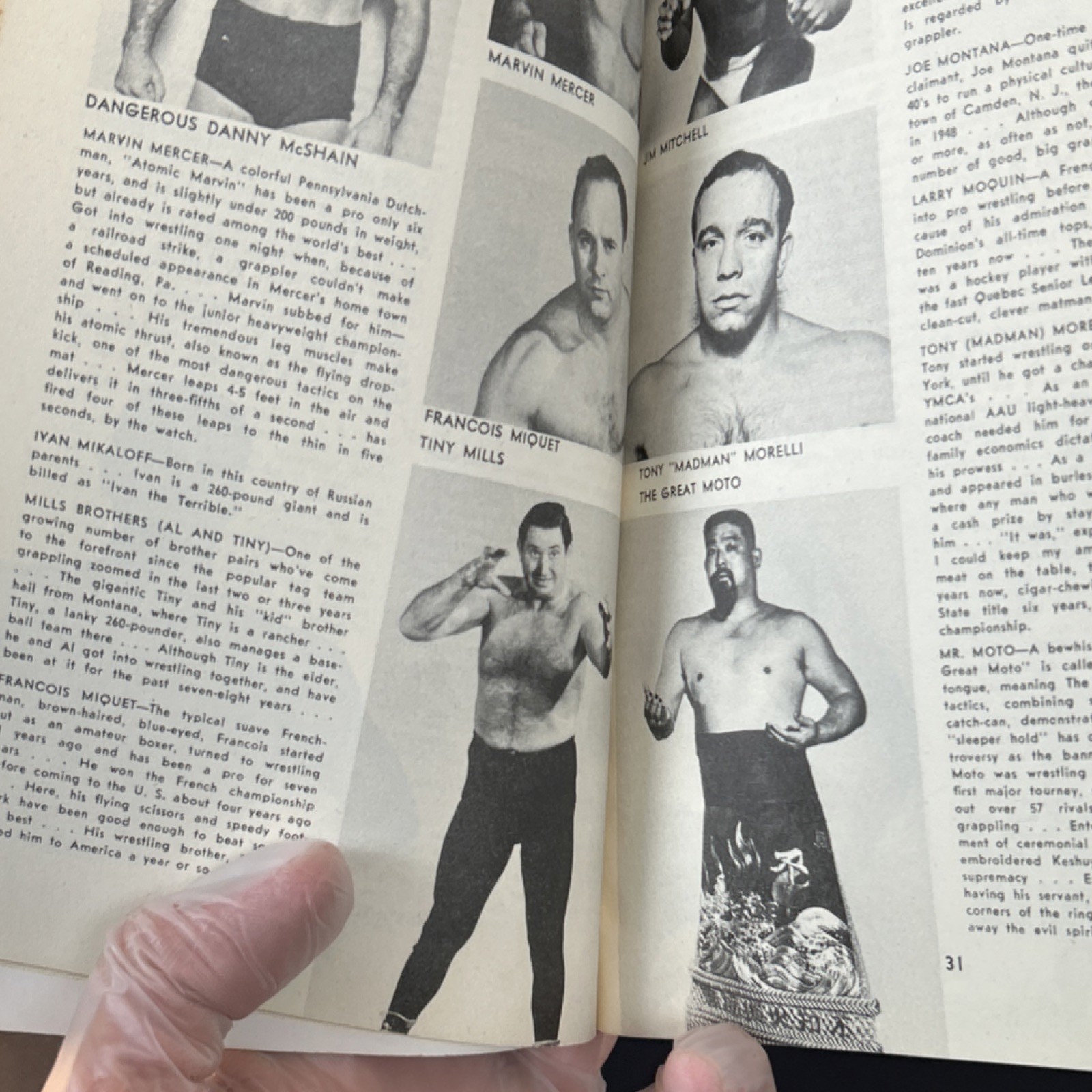 Sid Feder Wrestling Book Softcover Key Publishing Co. Vintage copyright 1952