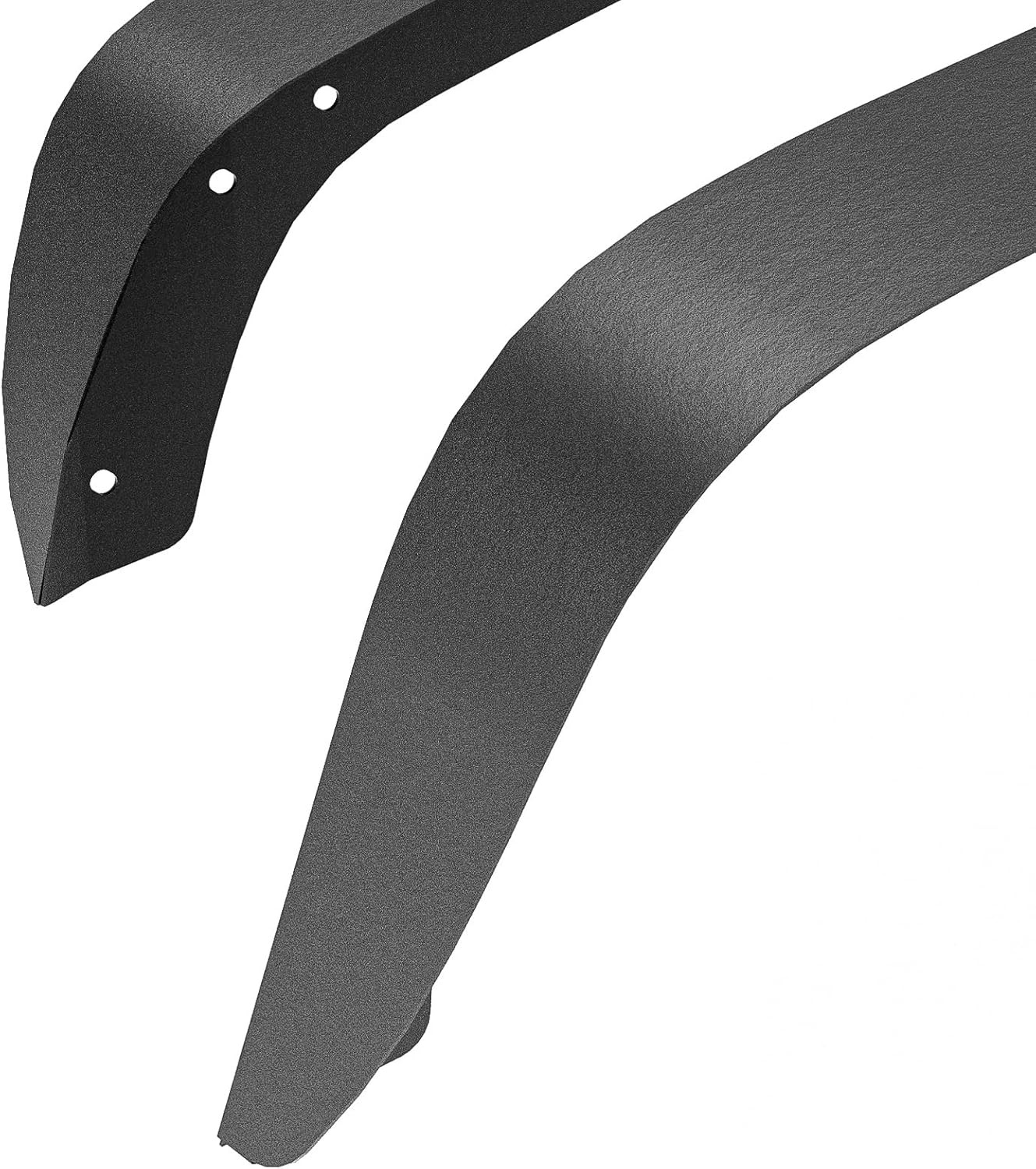 For JK Flat Style Front and Rear Fender Flares 4-Piece Combo Compatible with 200