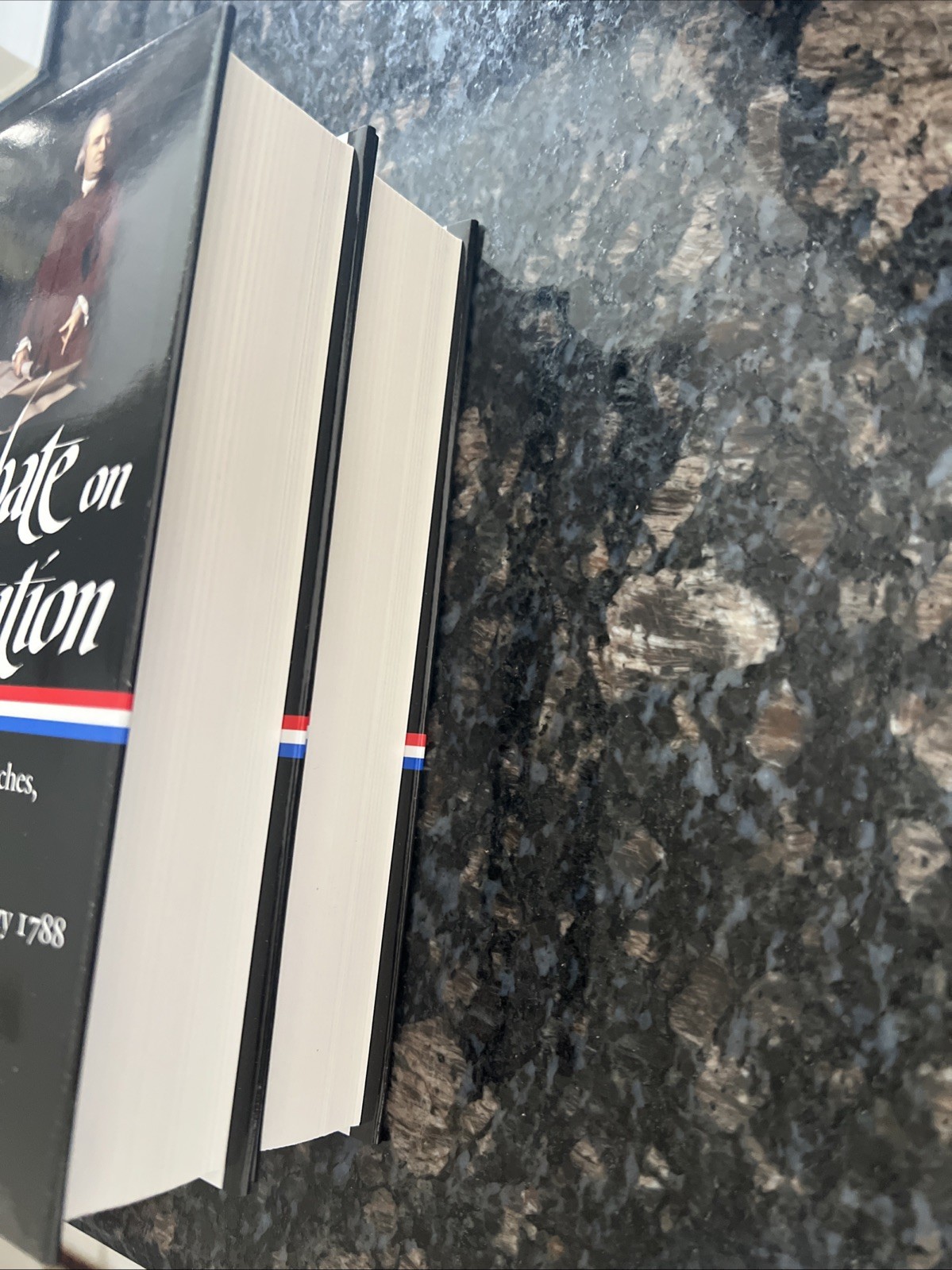 Library of America: THE DEBATE ON THE CONSTITUTION Vol. 1 & 2~Slip Cover