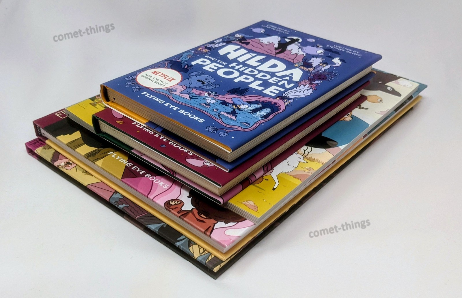 LOT 5 HILDA by Luke Pearson ~ Great Parade Hidden People Netflix Children’s