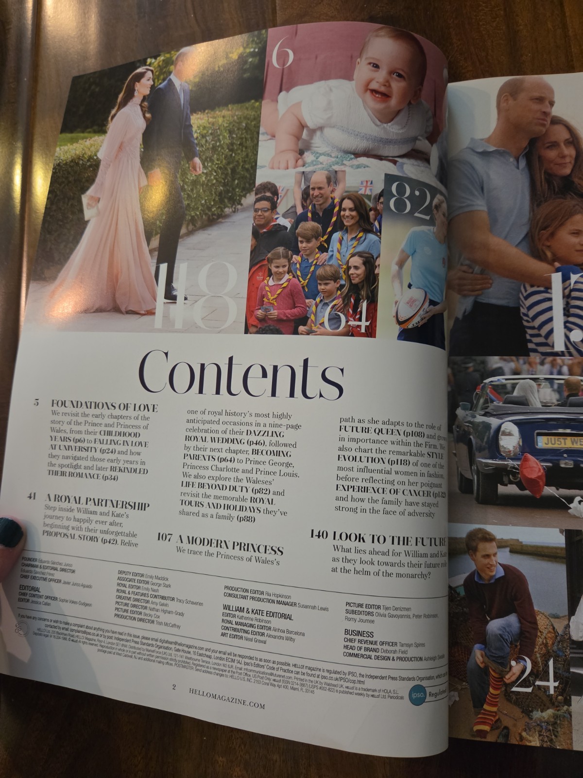 HELLO MAGAZINE WILLIAM and KATE CELEBRATING 15 YEARS OF MARRIAGE