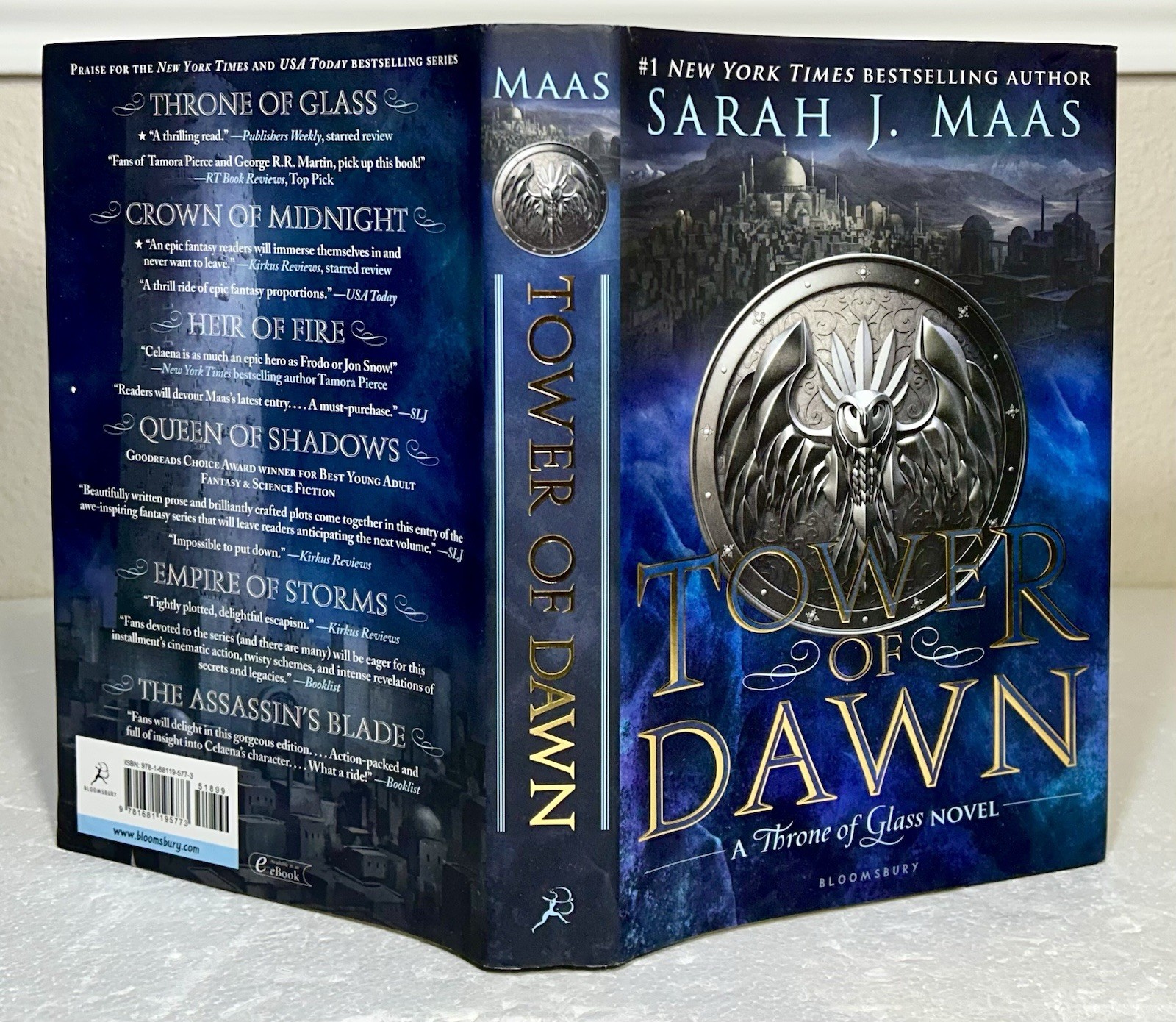 Throne of Glass TOWER OF DAWN Hardcover First Edition 1st Print by Sarah J Maas