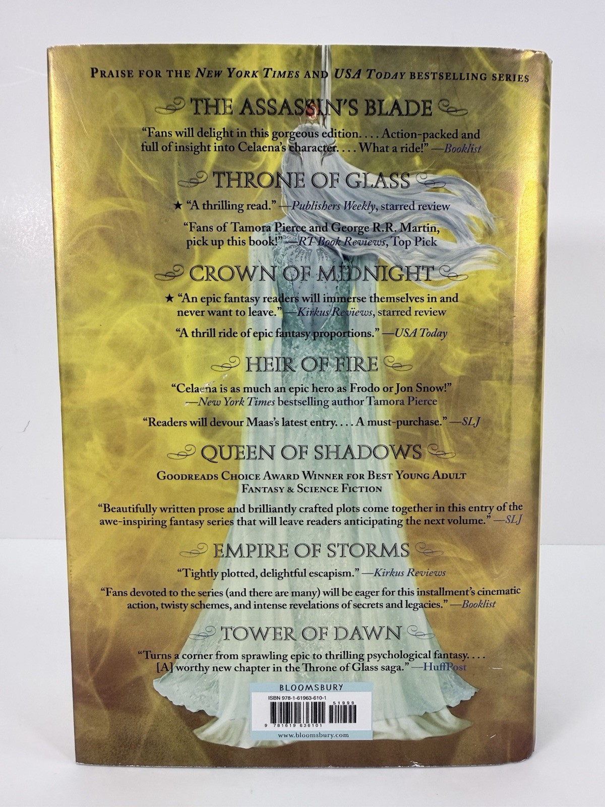 Kingdom of Ash Hardcover First Edition Third Printing Sarah J. Maas 2018