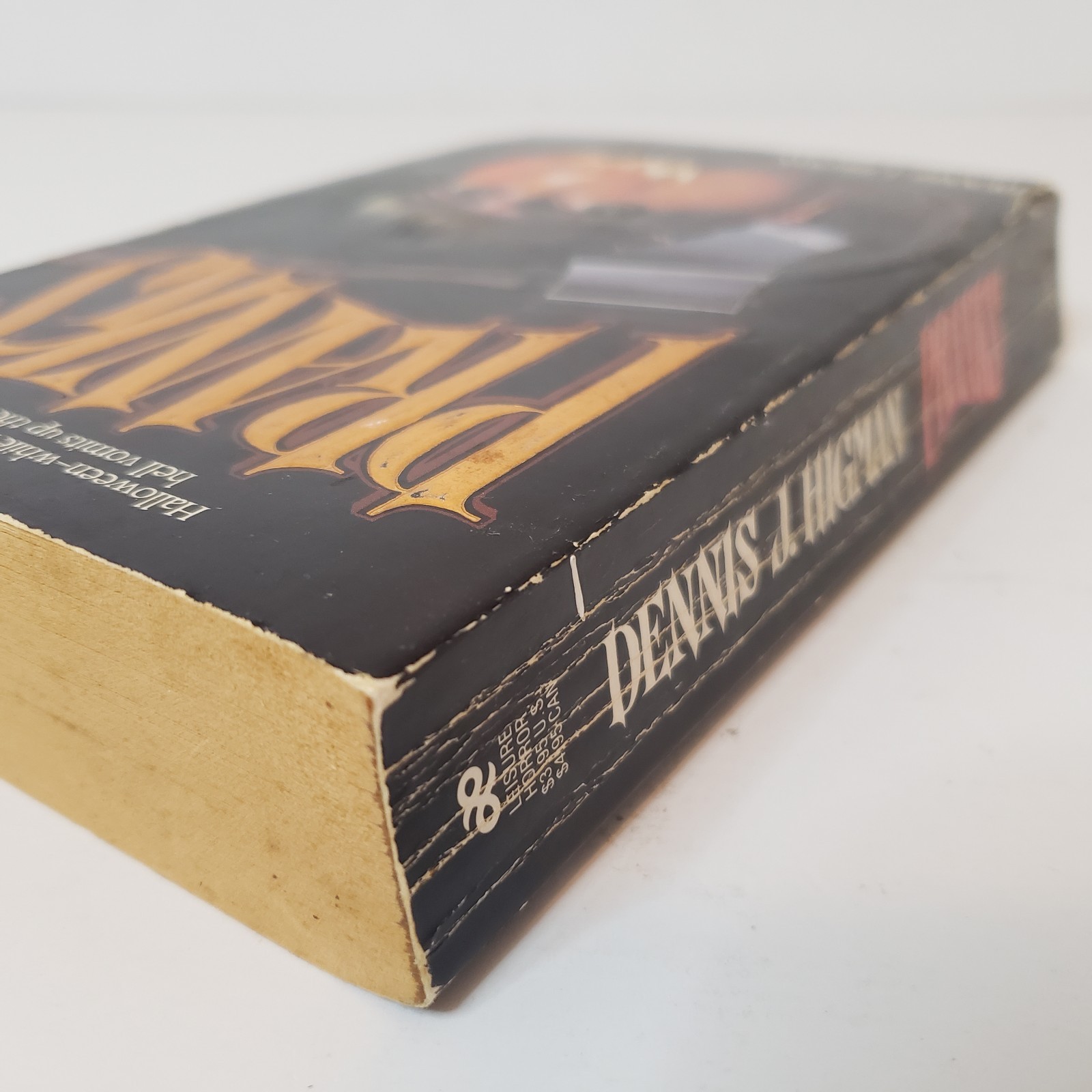 Pranks Paperback Book Dennis J. Higman Leisure Horror Vintage Halloween
