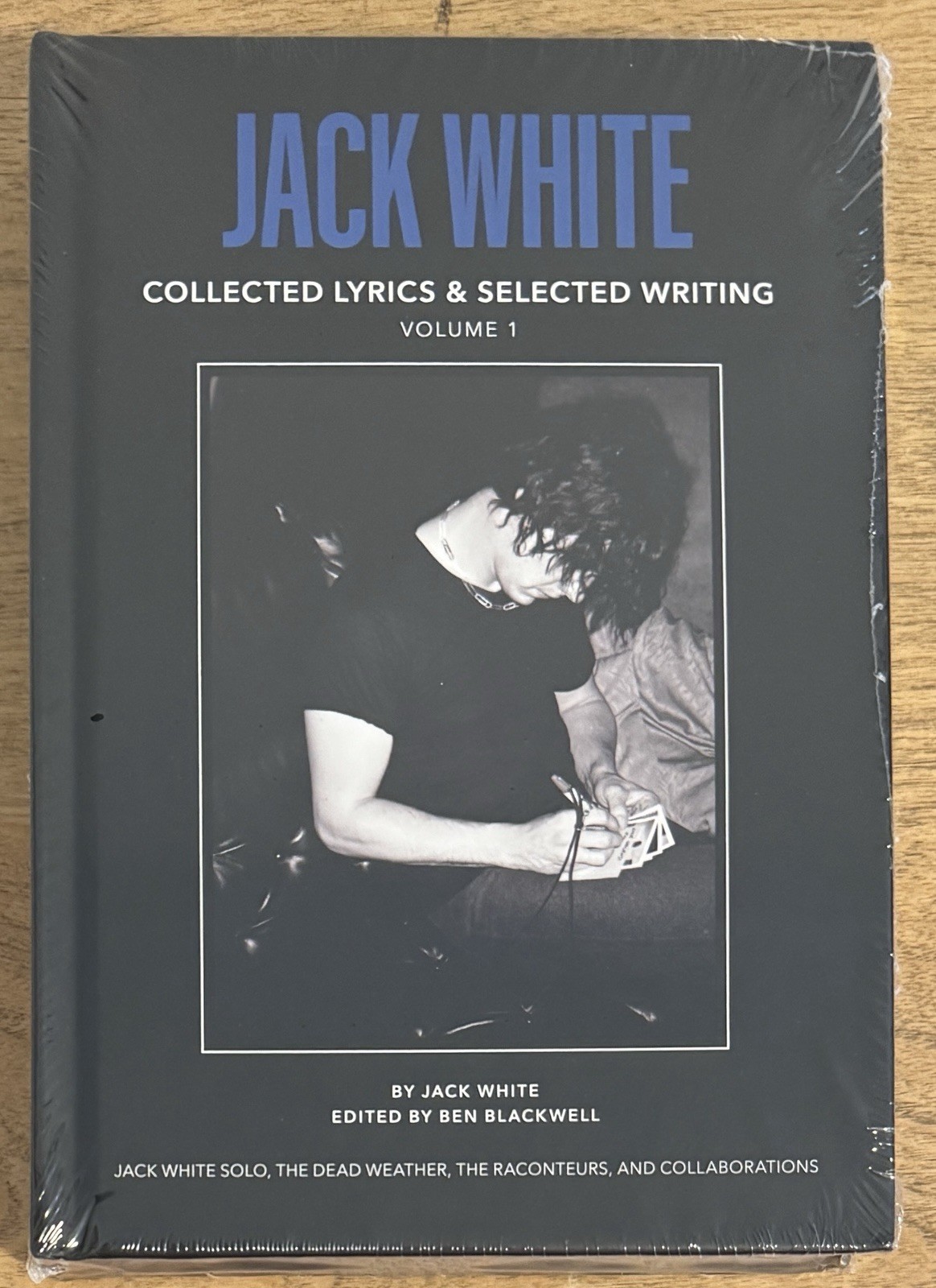 Jack White Stripes BOOK Collected Lyrics & Selected Writing Volume 1 NEW SEALED