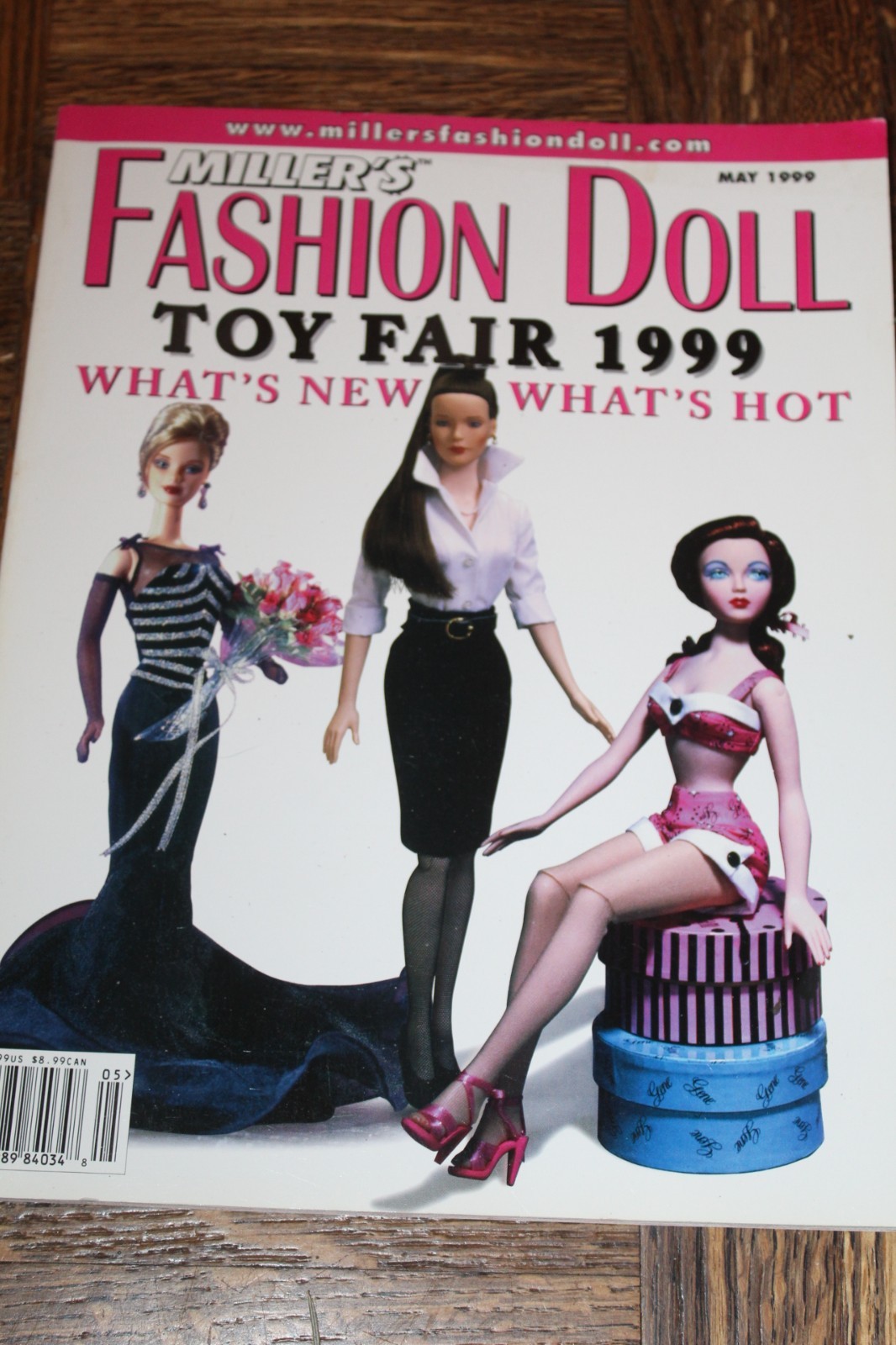 Miller’s Fashion Doll Magazines Jul Nov 1998, Jan May Sept 1999, Jan 2000