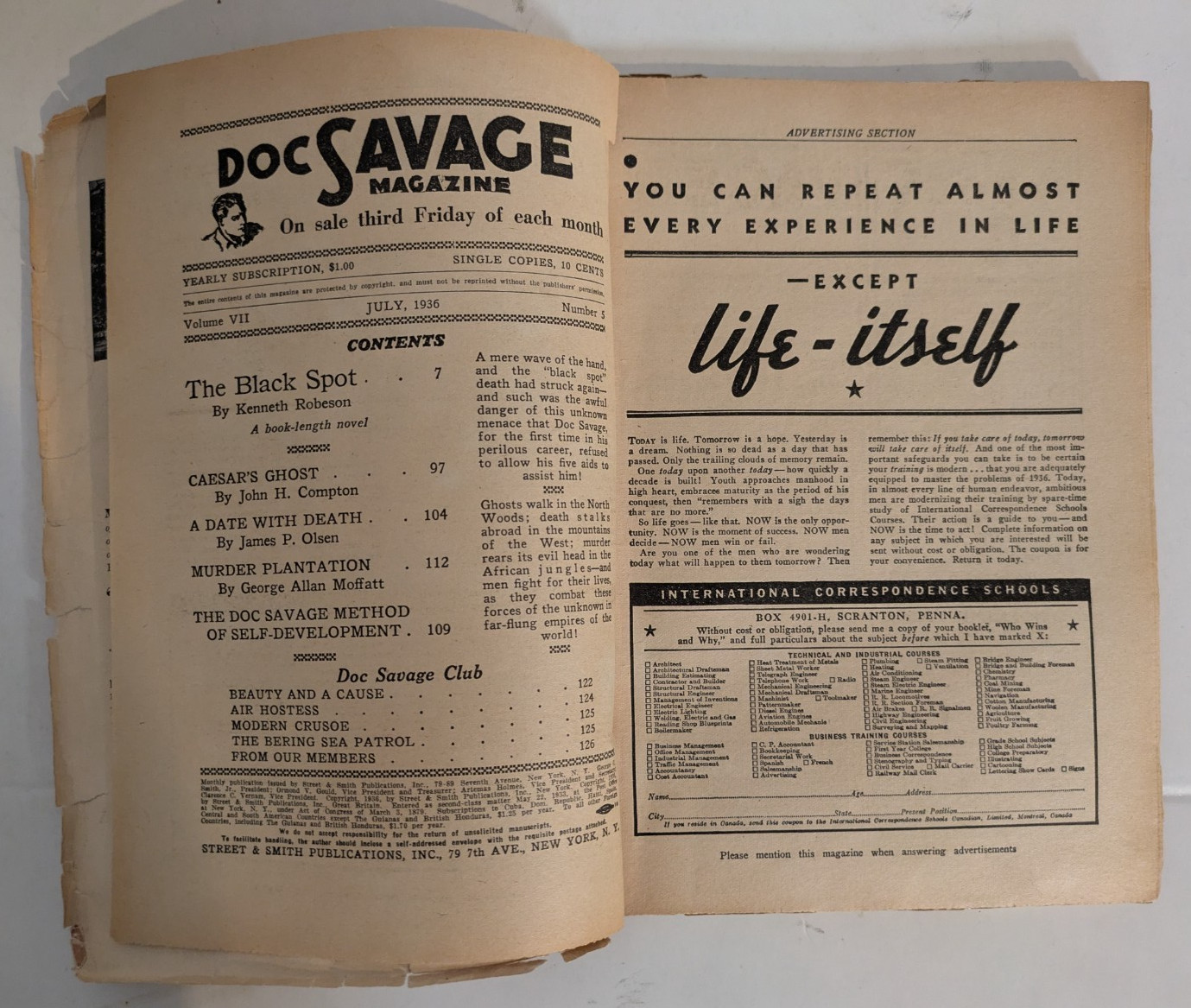 *Doc Savage Pulp Magazine | Jul 1936