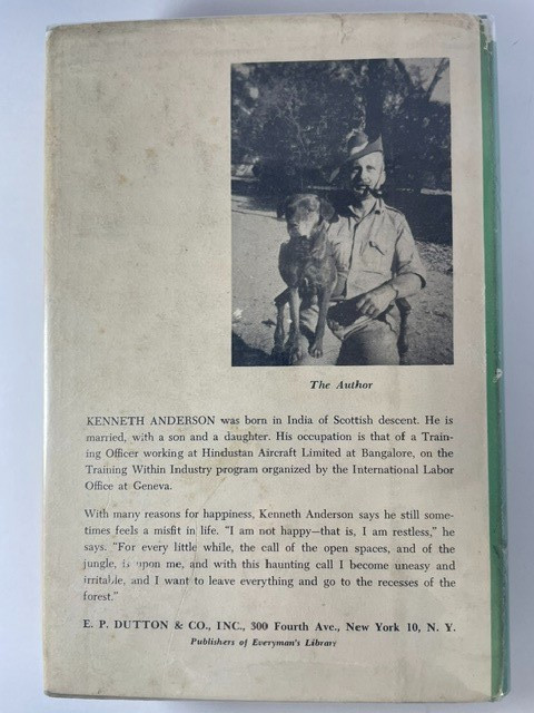 Nine Man Eaters and One Rogue Kenneth Anderson 1st American Edition 1954 VG