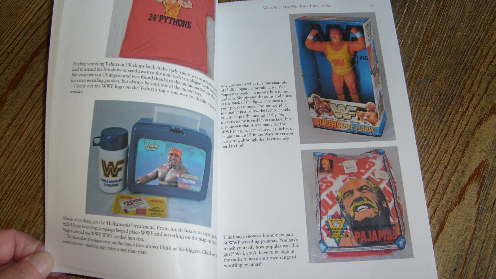 Wrestling Merchandise of the 1990’s by Kevin Williams Pro Wrestling Book