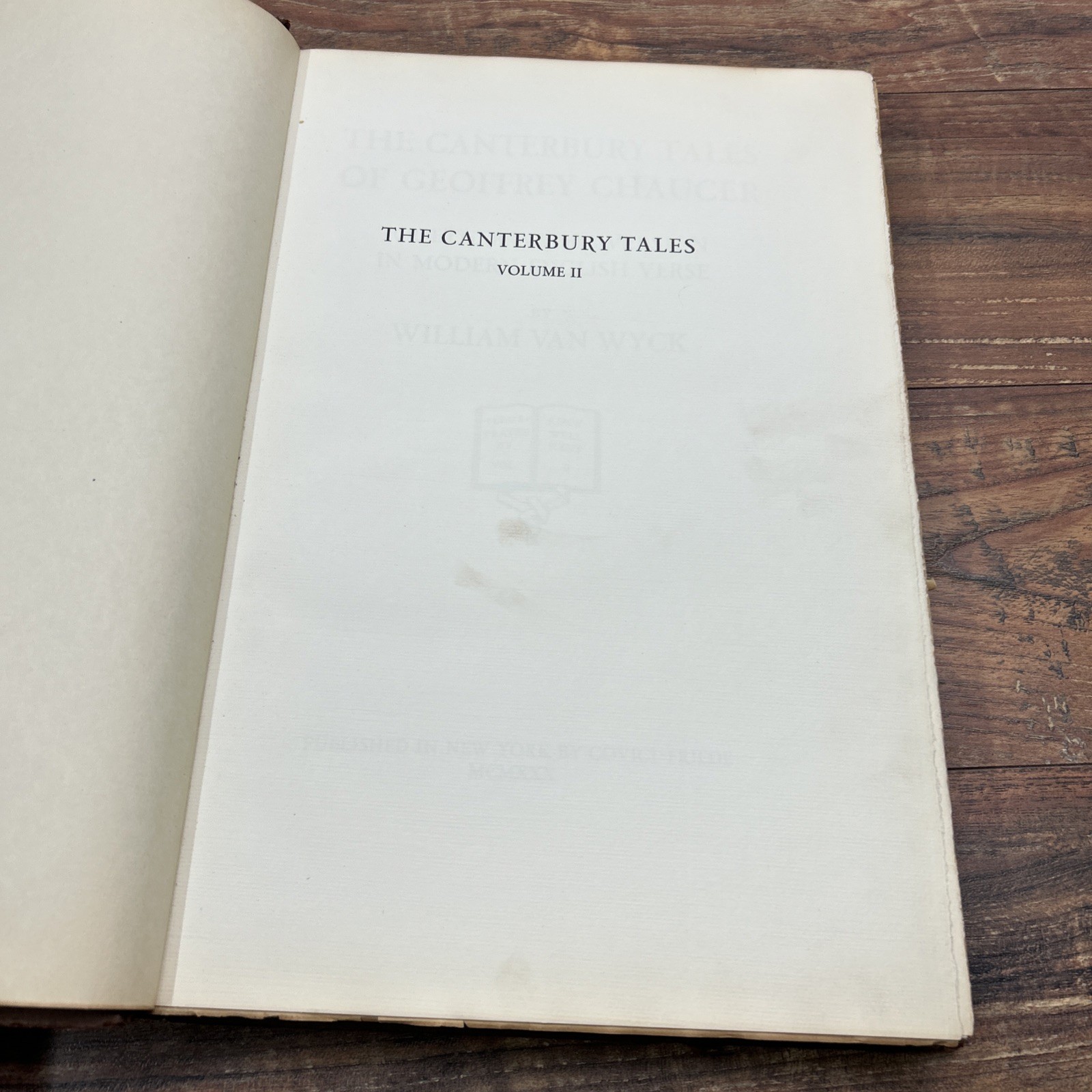 1930s First Edition CANTERBURY TALES OF GEOFFREY CHAUCER #48 of 75 Rockwell Kent