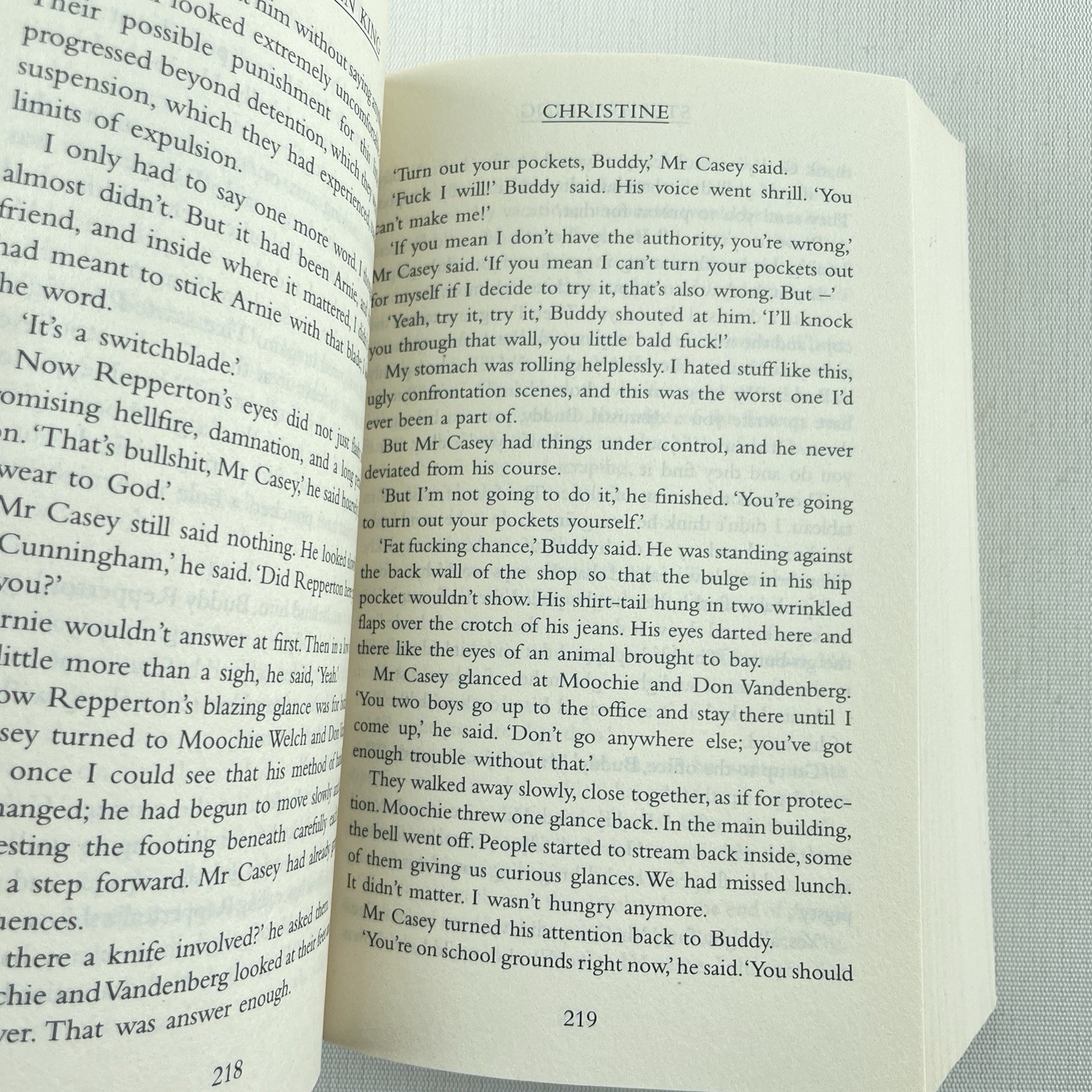 Christine Stephen King Halloween Edition Classic Horror Novel Paperback 2018