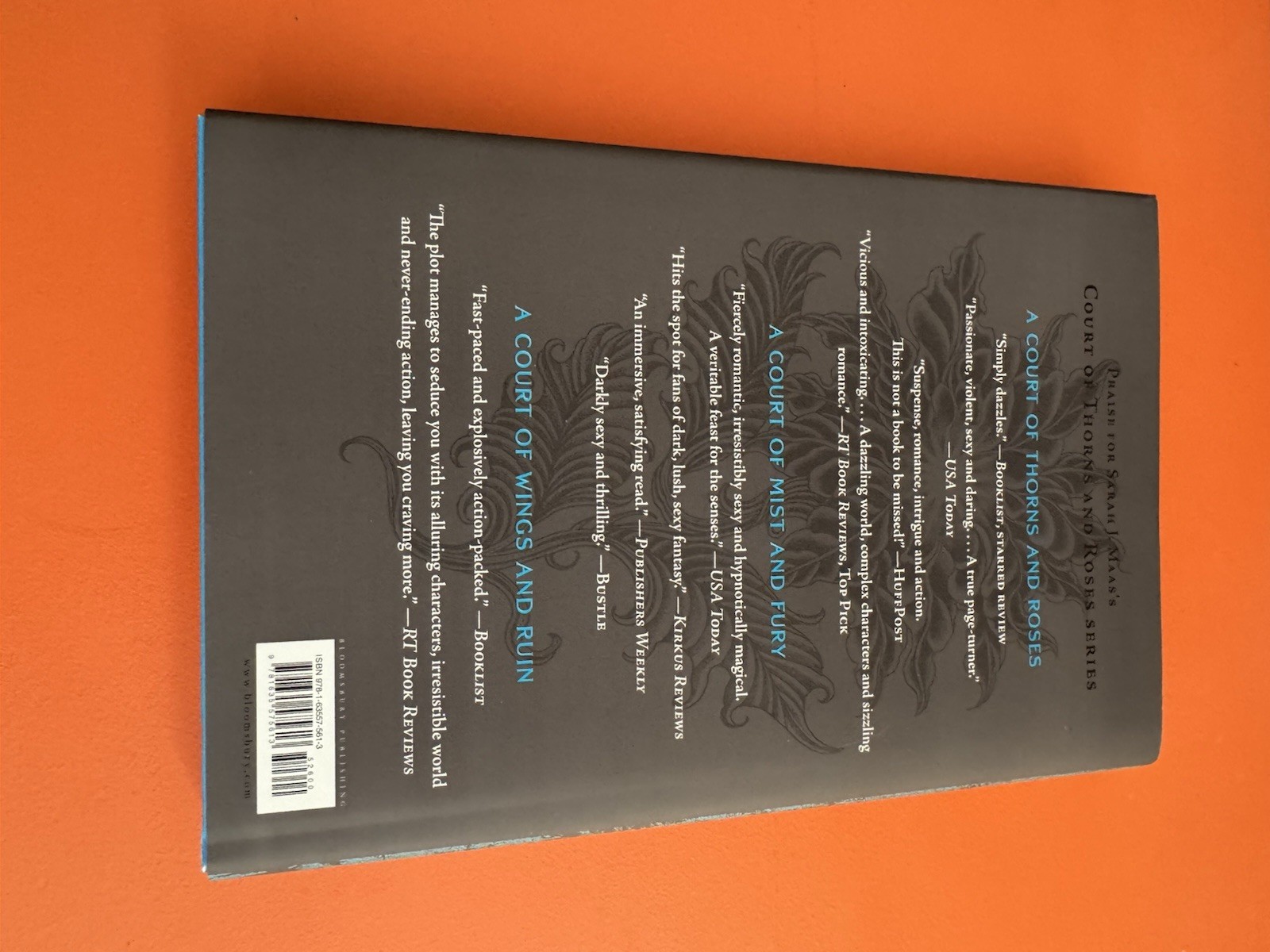 Sarah J. Maas A Court of Thorns and Roses Harcover Series special dust jackets
