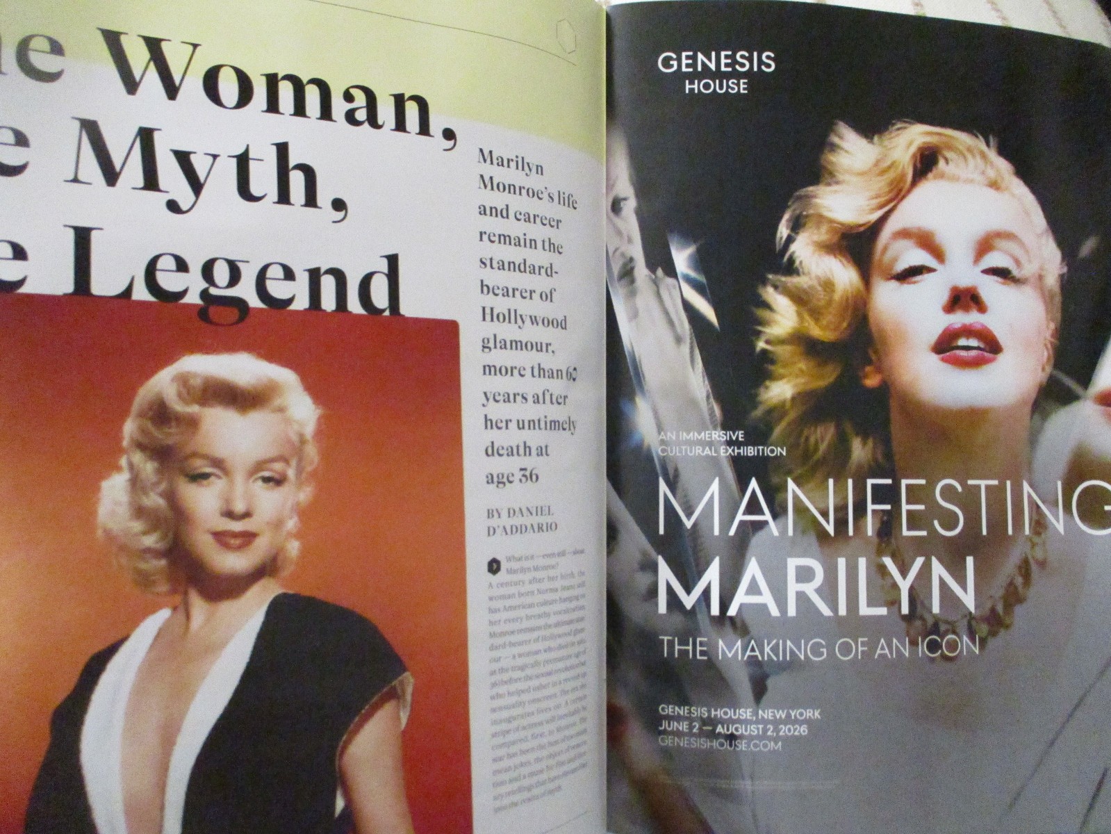 VARIETY, EXTRA EDITION 6/1/26 MARILYN MONROE 100 YEARS